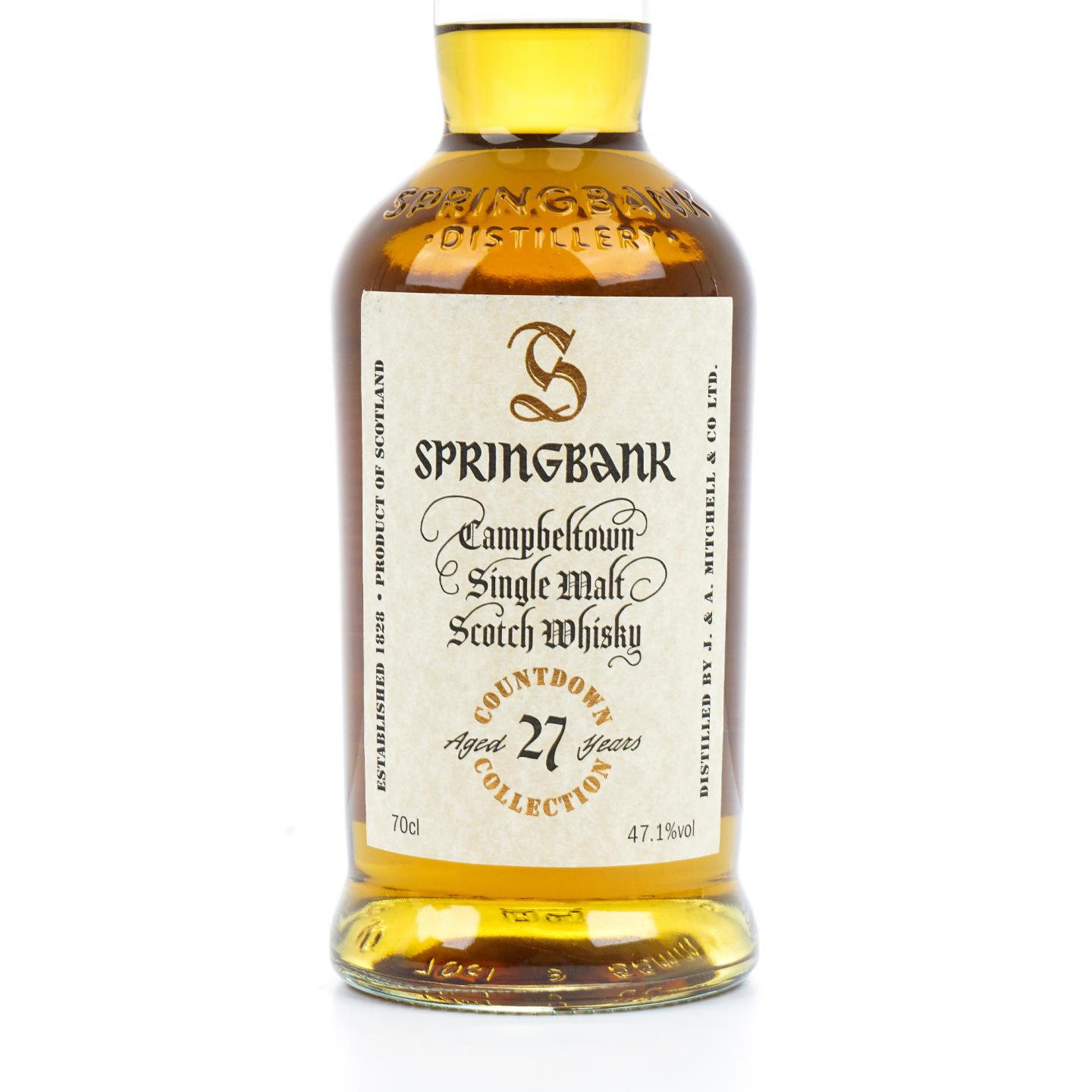 Springbank 云顶 27年 2023 倒计时系列 首版