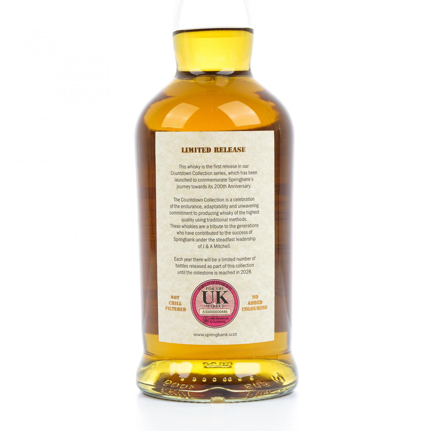 Springbank 云顶 27年 2023 倒计时系列 首版