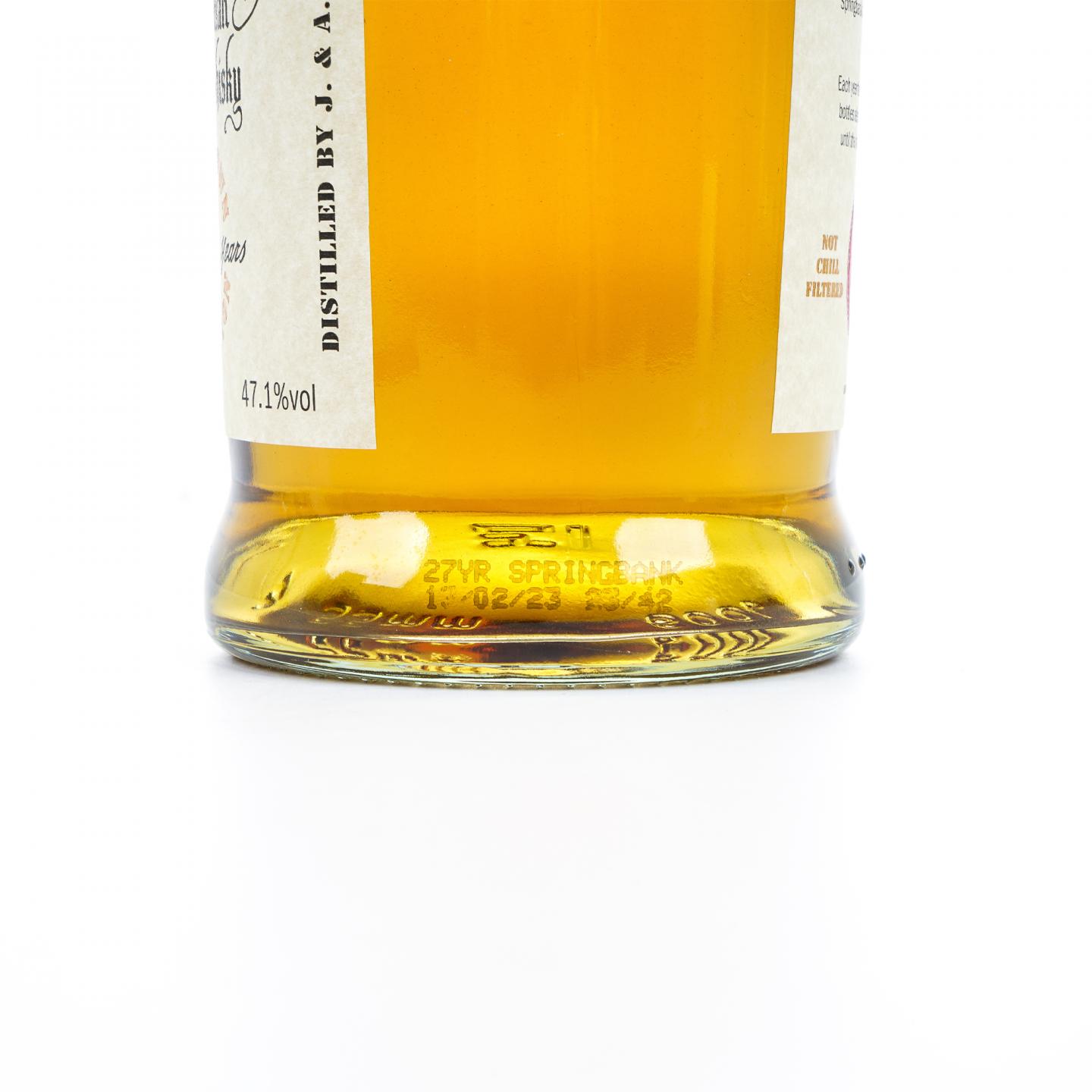 Springbank 云顶 27年 2023 倒计时系列 首版