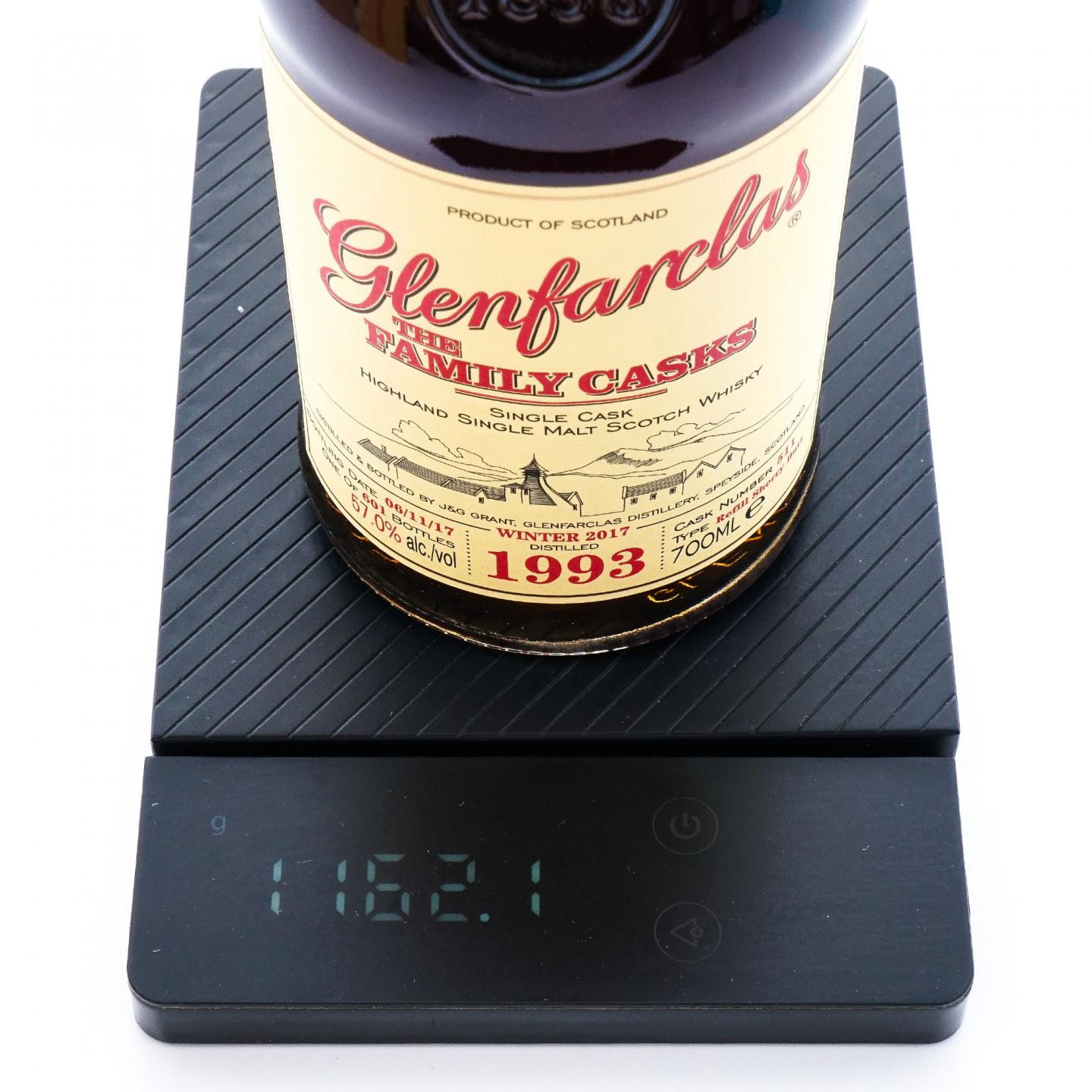 Glenfarclas 格兰花格 1993-2017 家族桶 雪莉单桶#511