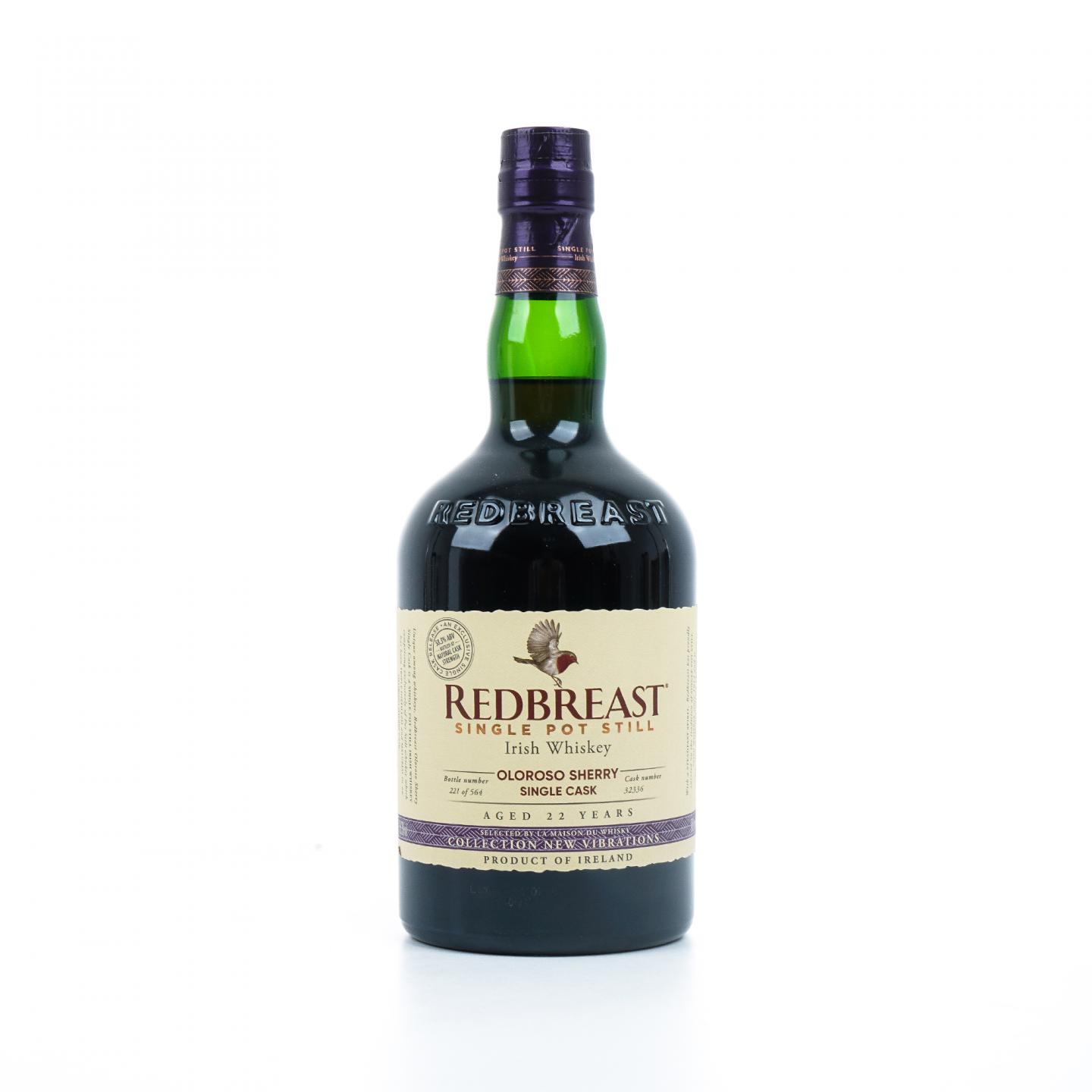 Redbreast 知更鸟 22年 2023 雪莉单桶#32336 LMDW