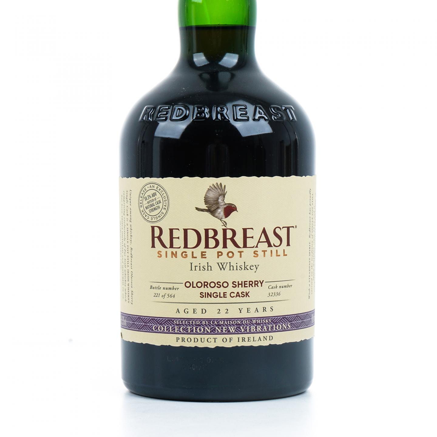 Redbreast 知更鸟 22年 2023 雪莉单桶#32336 LMDW