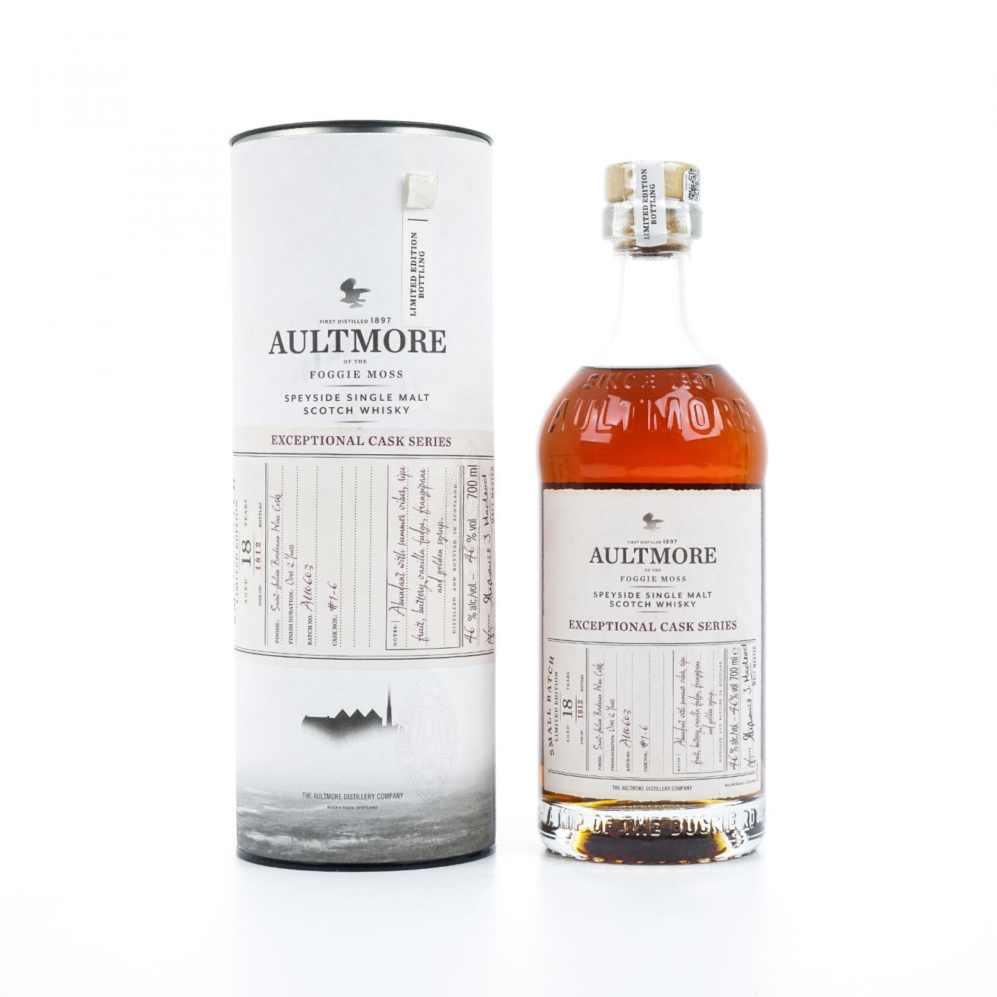 Aultmore 欧摩 18年 Foggie Moss Batch AU0603 行货