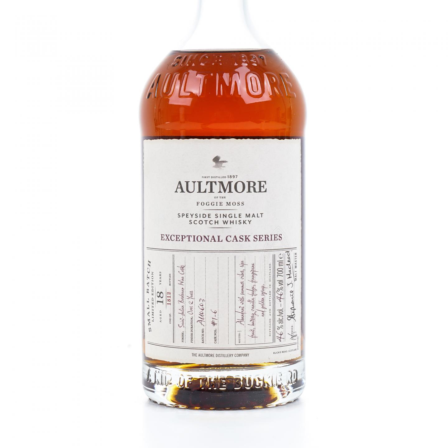 Aultmore 欧摩 18年 Foggie Moss Batch AU0603 行货