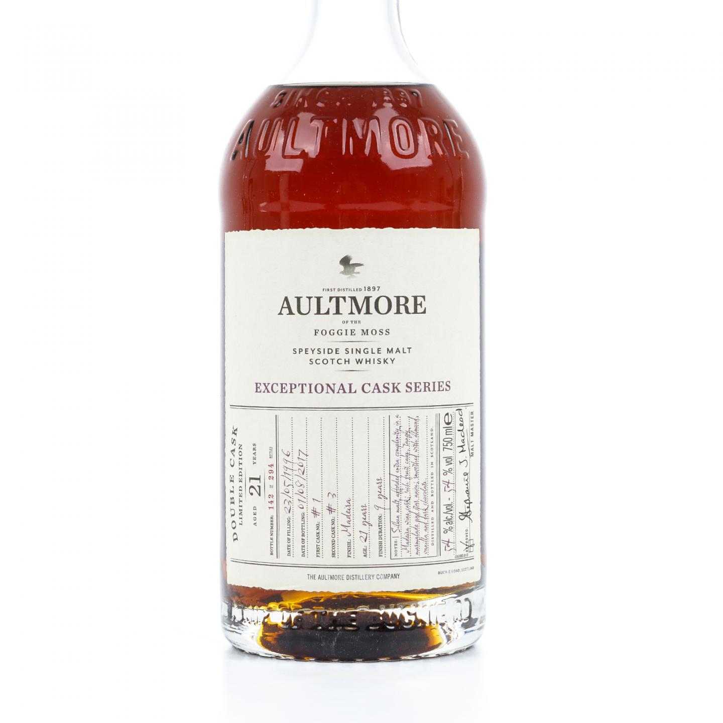 Aultmore 欧摩 21年 1996-2017 ECS 双桶 行货 750ml