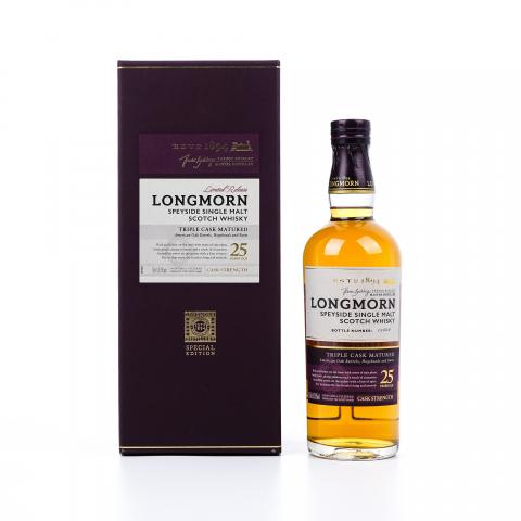 Longmorn 朗摩 25年 2020 Triple Cask Matured 桶强 53%Vol.