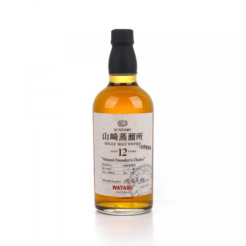 山崎 12年 渡边美树 Watami Founder’s Choice 660ml