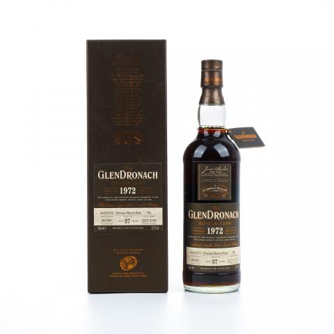 Glendronach 格兰多纳 37年 1972-2009 雪莉单桶#705