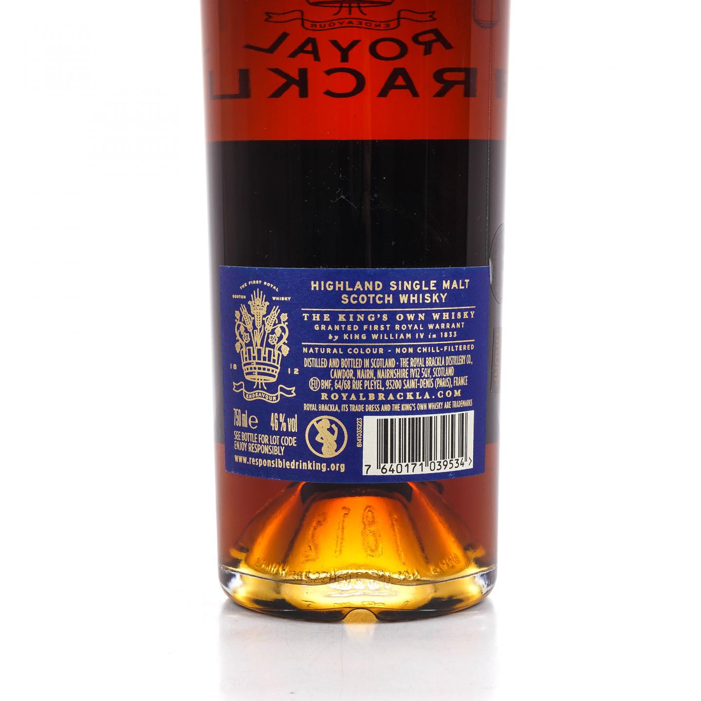 Royal Brackla 皇家布莱克拉 25年 雪莉桶 ECS系列 750ml