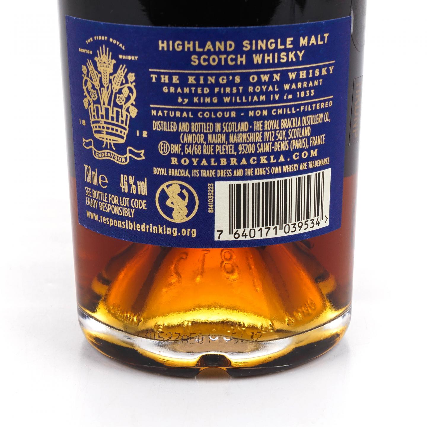 Royal Brackla 皇家布莱克拉 25年 雪莉桶 ECS系列 750ml