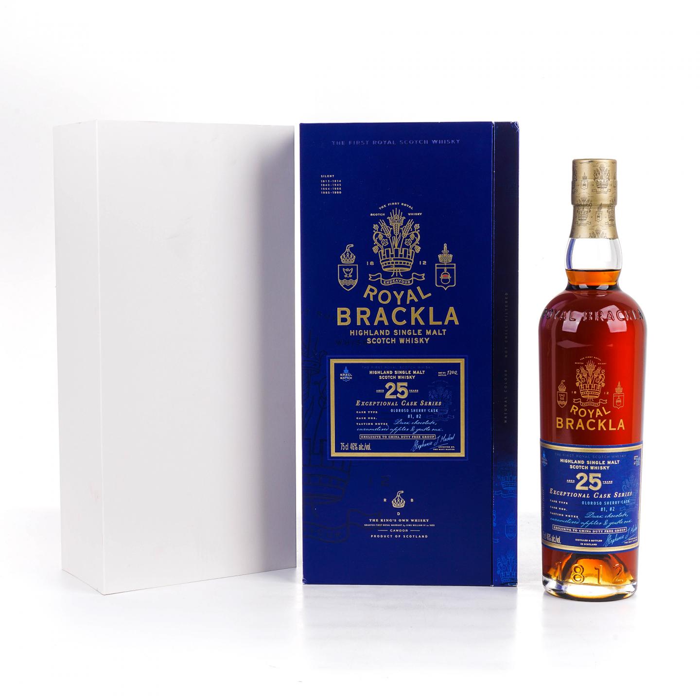 Royal Brackla 皇家布莱克拉 25年 雪莉桶 ECS系列 750ML