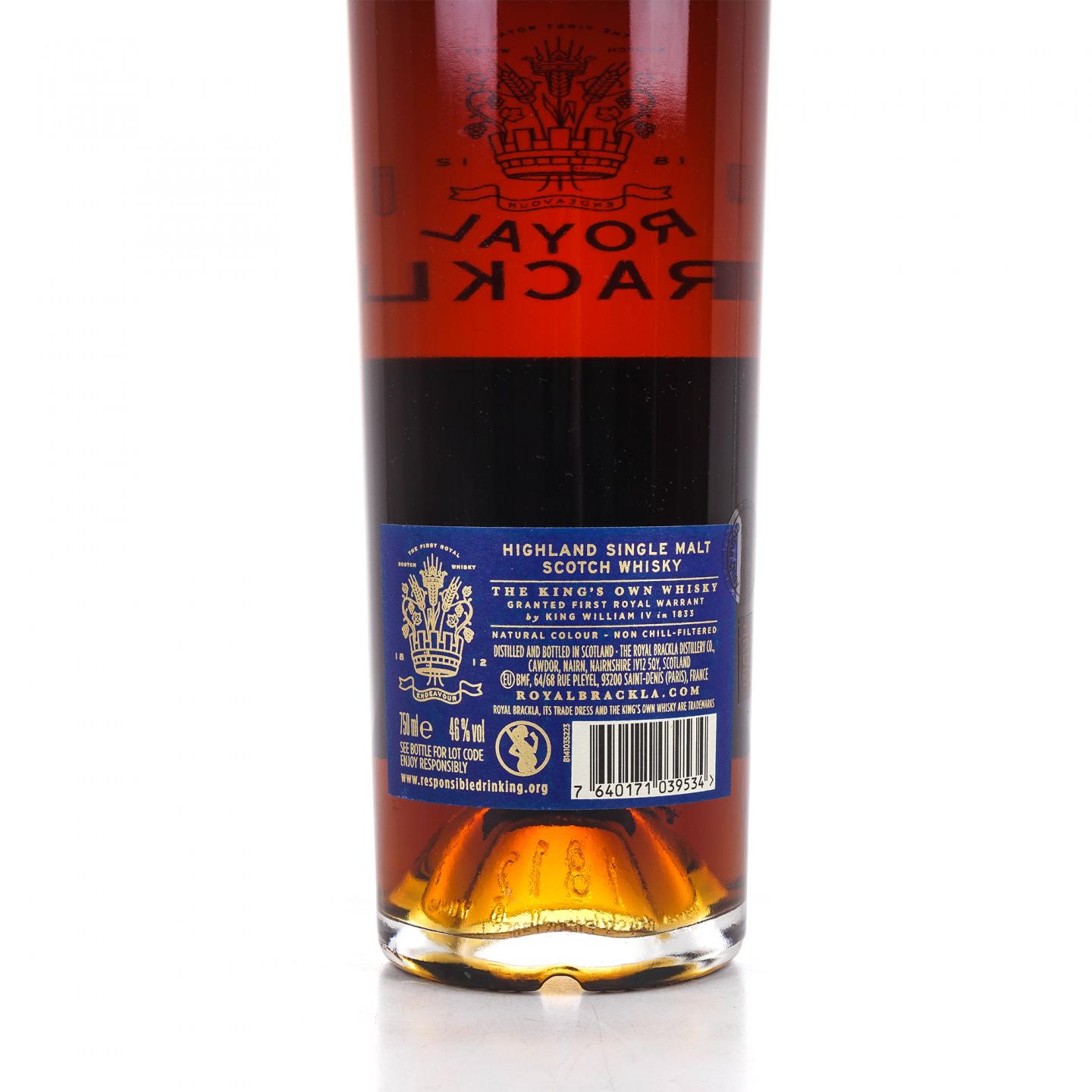 Royal Brackla 皇家布莱克拉 25年 雪莉桶 ECS系列 750ML