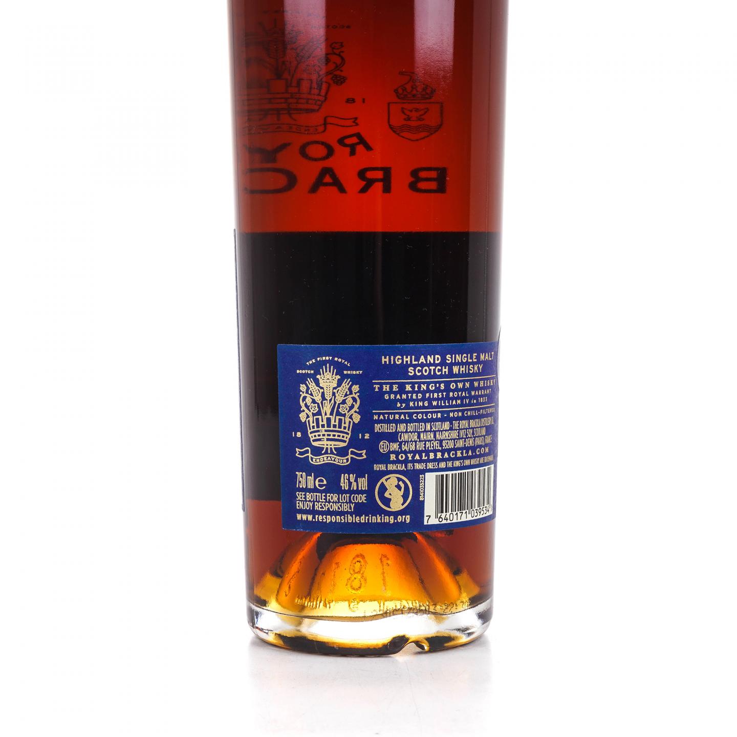 Royal Brackla 皇家布莱克拉 25年 雪莉桶 ECS系列 750ML