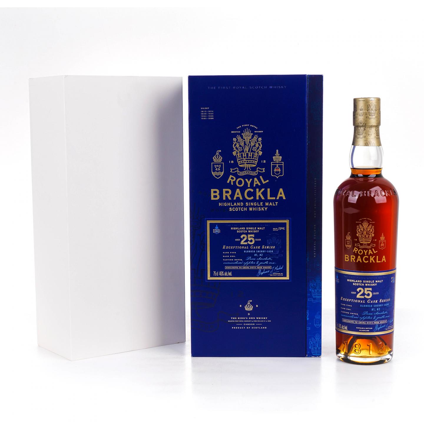 Royal Brackla 皇家布莱克拉 25年 雪莉桶ECS系列 750ML