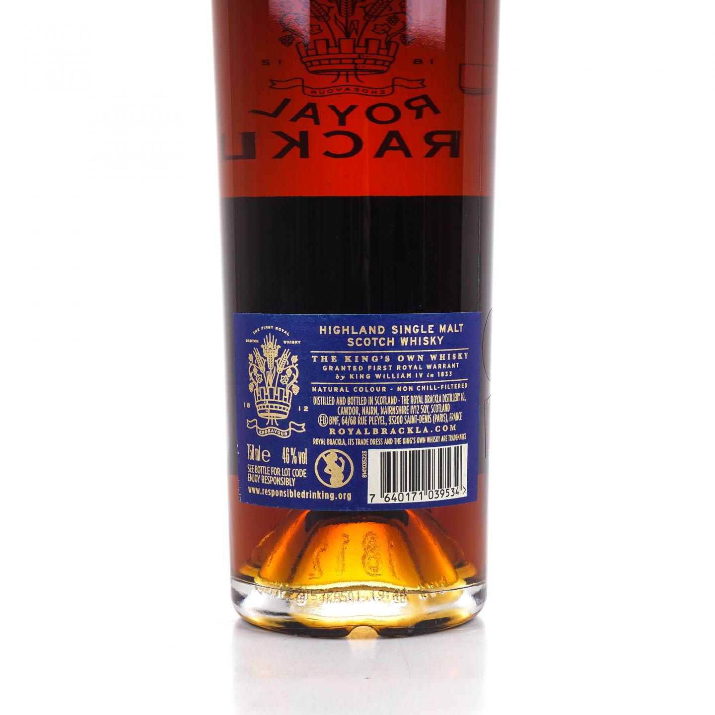 Royal Brackla 皇家布莱克拉 25年 雪莉桶ECS系列 750ML