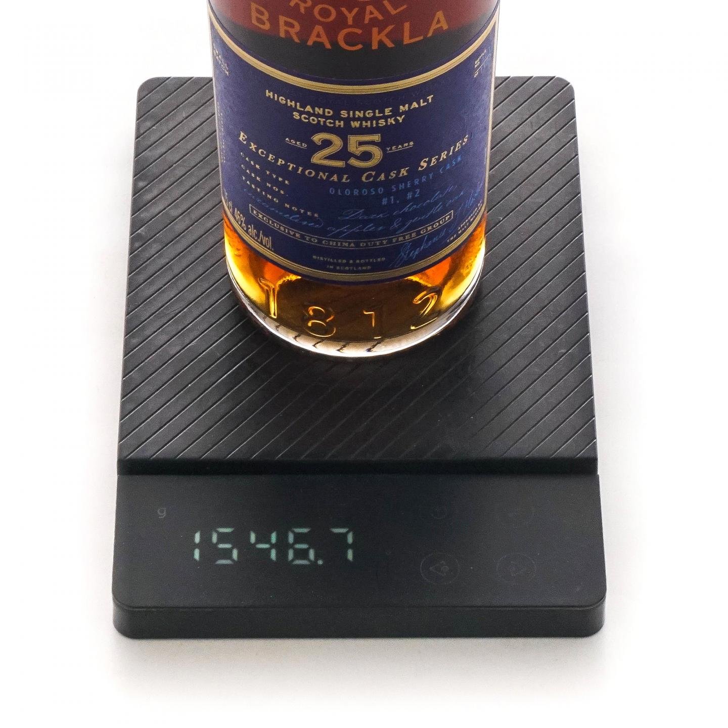 Royal Brackla 皇家布莱克拉 25年 雪莉桶ECS系列 750ML