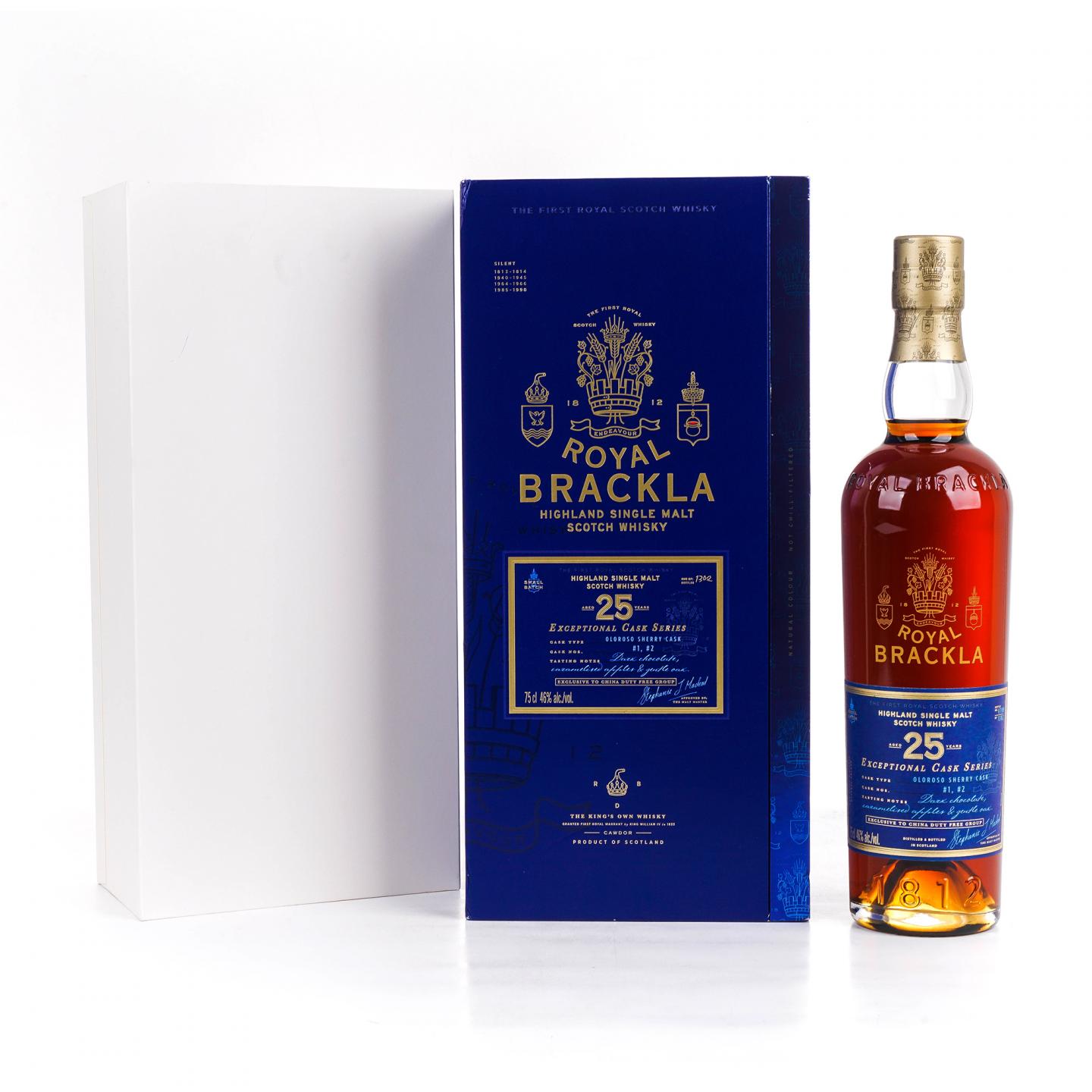 Royal Brackla 皇家布莱克拉 25年 雪莉桶ECS系列 750ml
