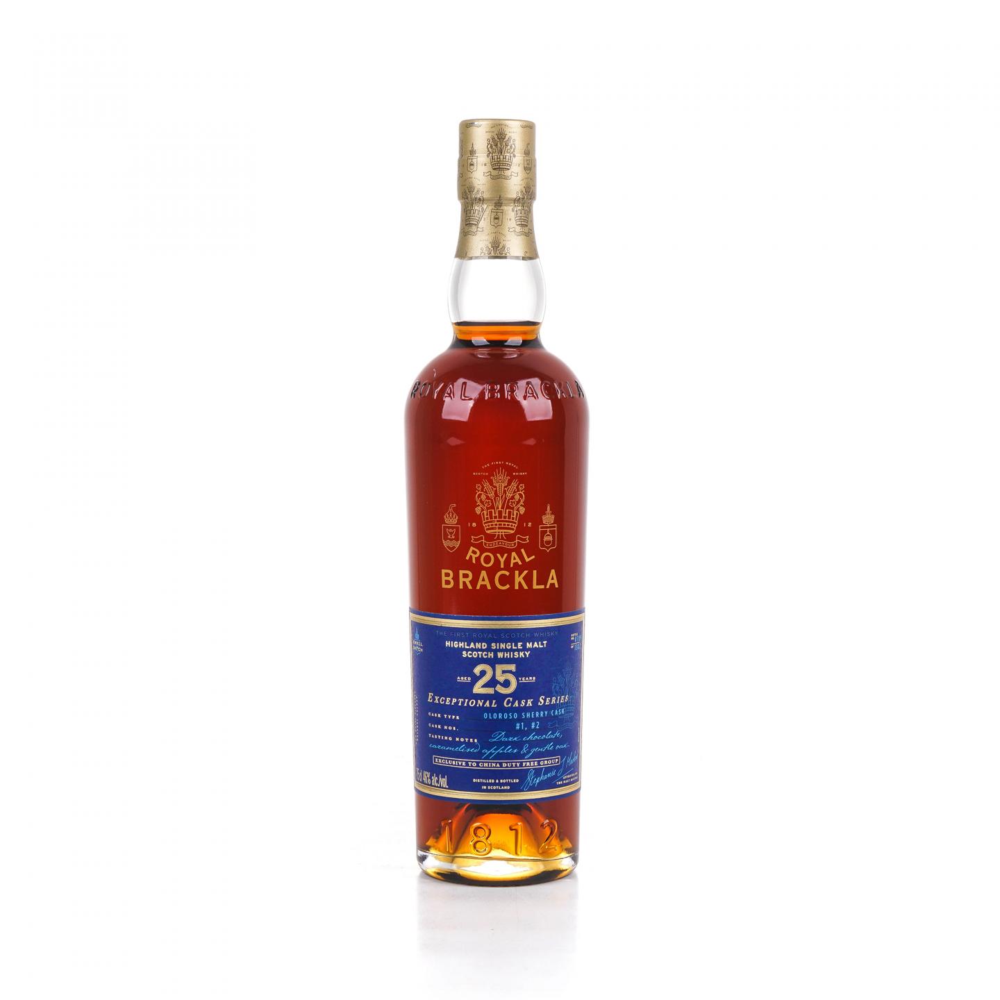 Royal Brackla 皇家布莱克拉 25年 雪莉桶ECS系列 750ml