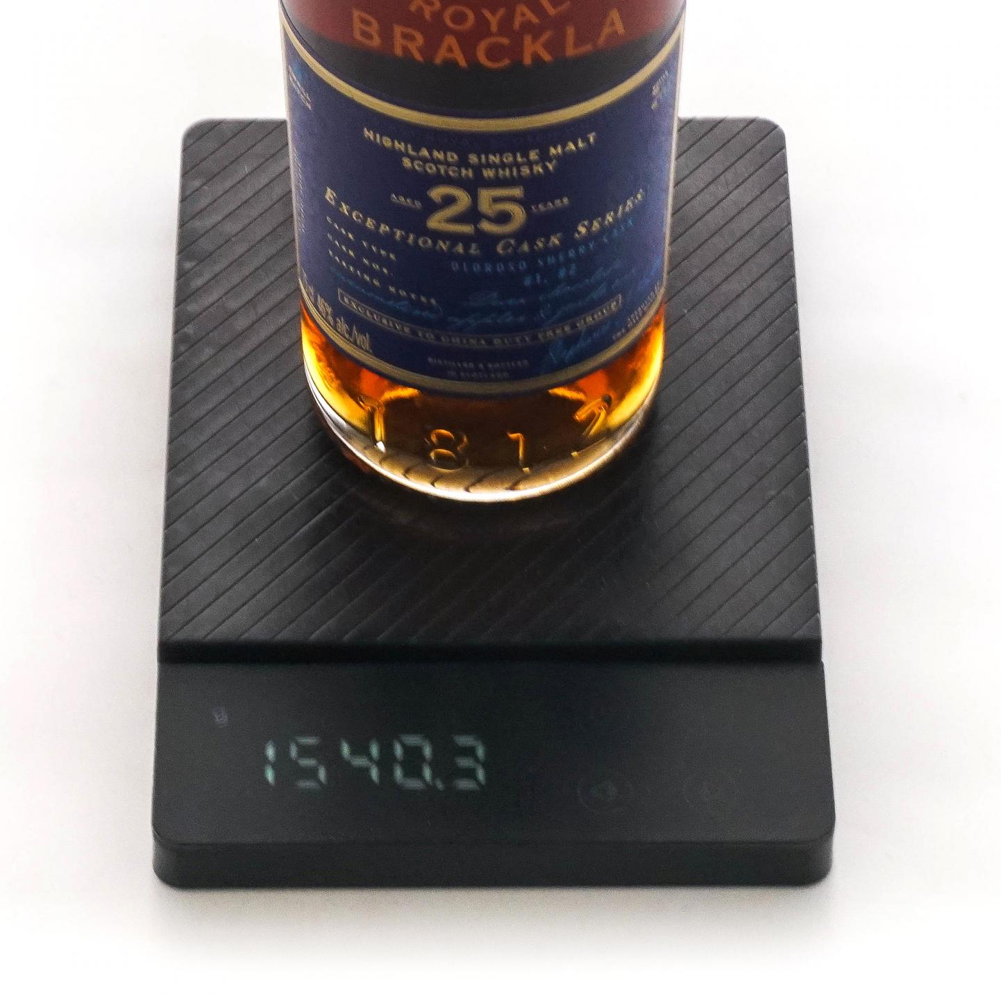 Royal Brackla 皇家布莱克拉 25年 雪莉桶ECS系列 750ml