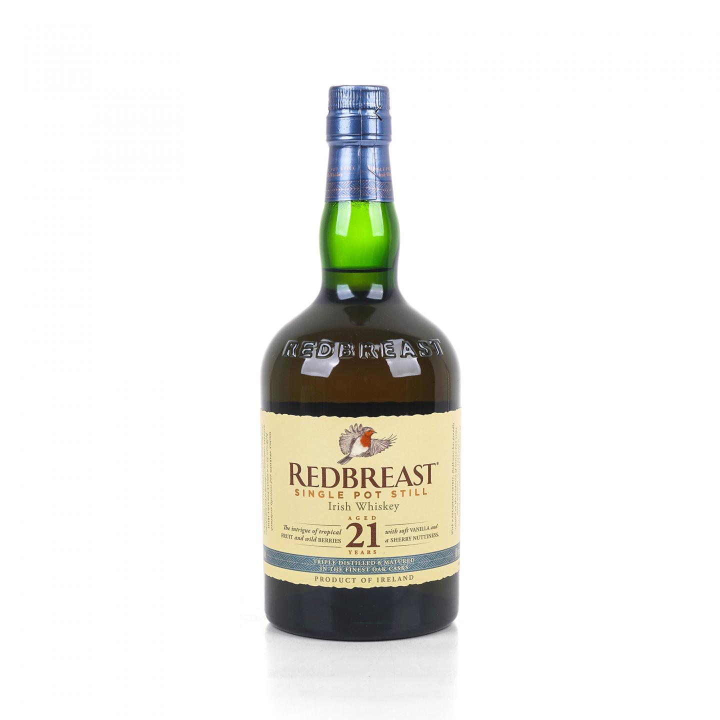 Redbreast 知更鸟 21年 爱尔兰威士忌 46%Vol.