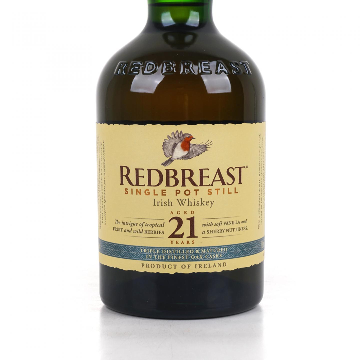 Redbreast 知更鸟 21年 爱尔兰威士忌 46%Vol.