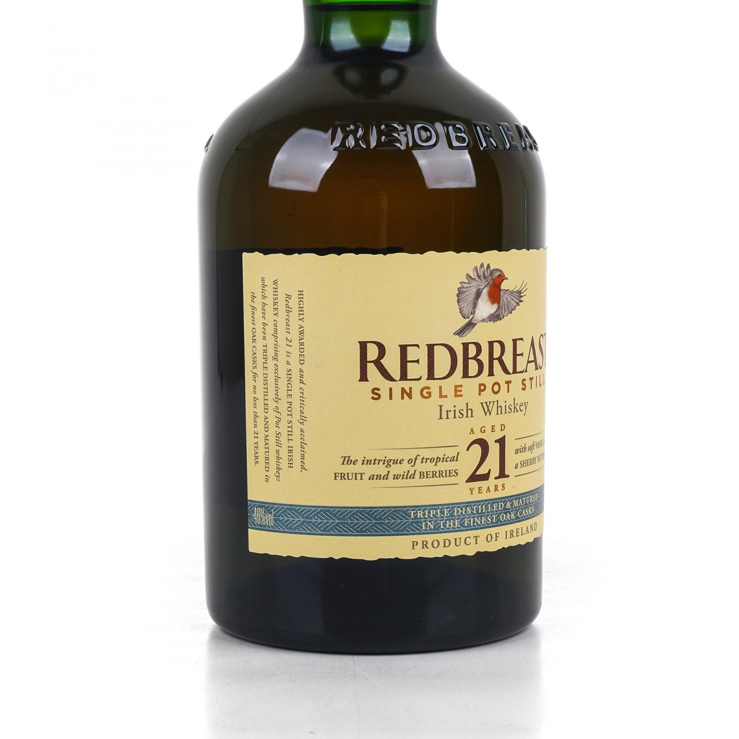 Redbreast 知更鸟 21年 爱尔兰威士忌 46%Vol.