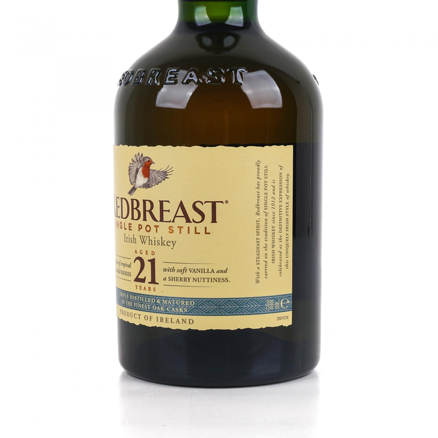 Redbreast 知更鸟 21年 爱尔兰威士忌 46%Vol.