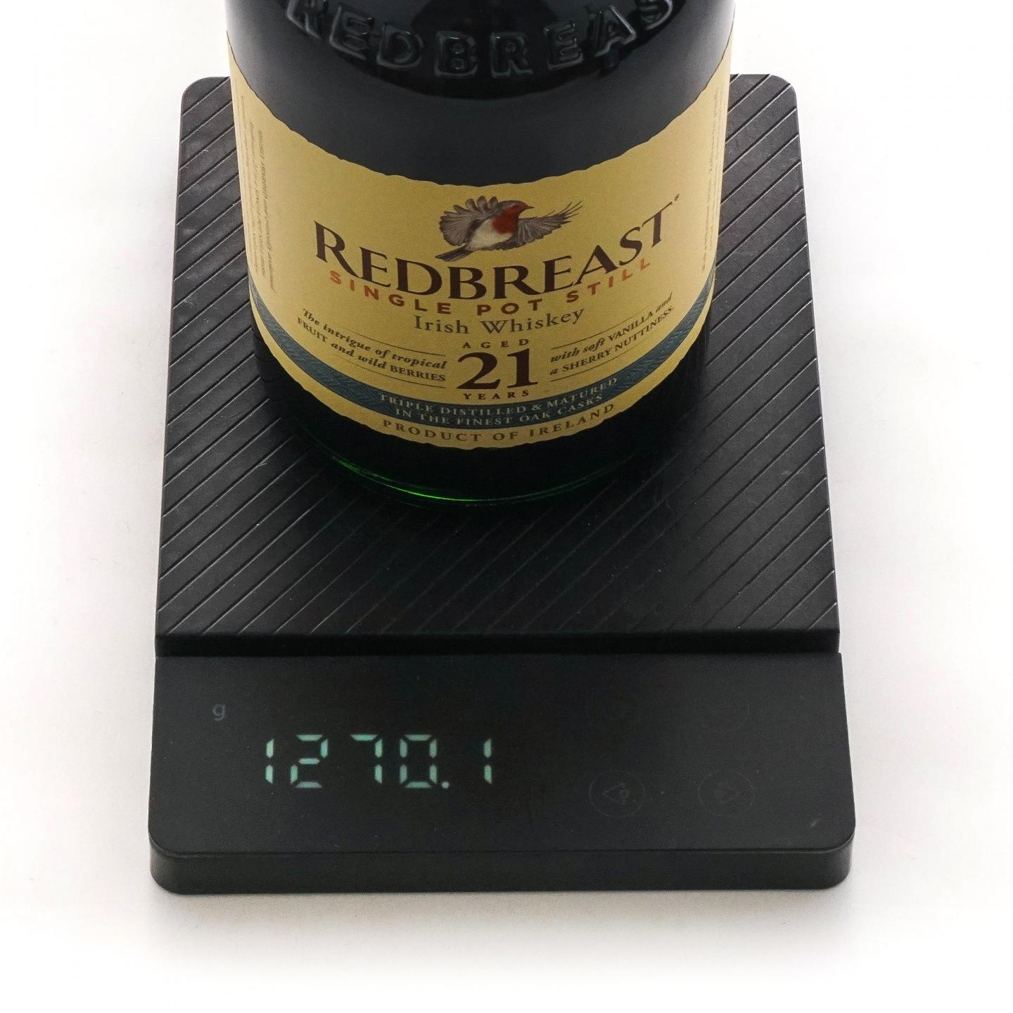 Redbreast 知更鸟 21年 爱尔兰威士忌 46%Vol.