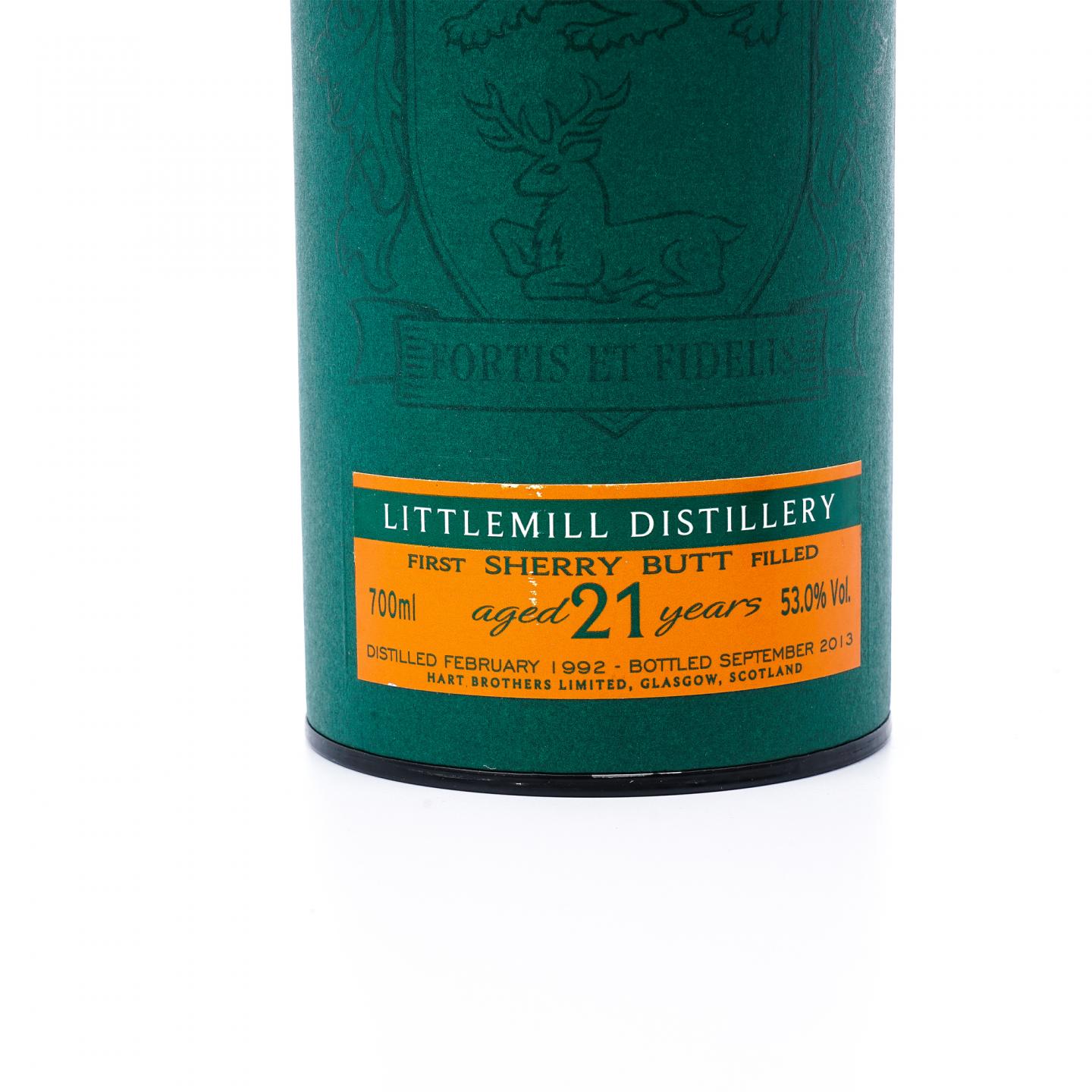 Littlemill 小磨坊 21年 1992-2013 雪莉桶 HB 53%