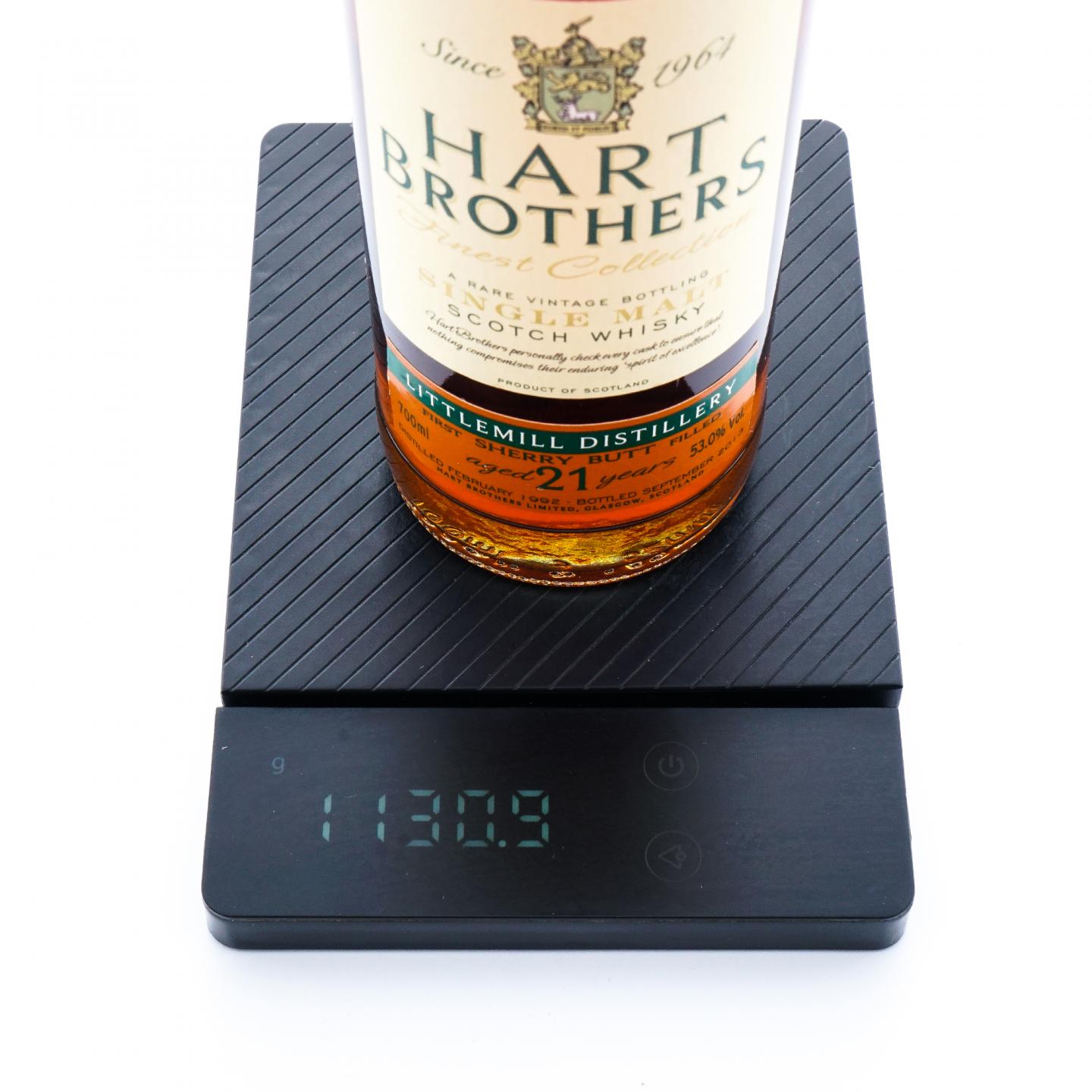 Littlemill 小磨坊 21年 1992-2013 雪莉桶 HB 53%