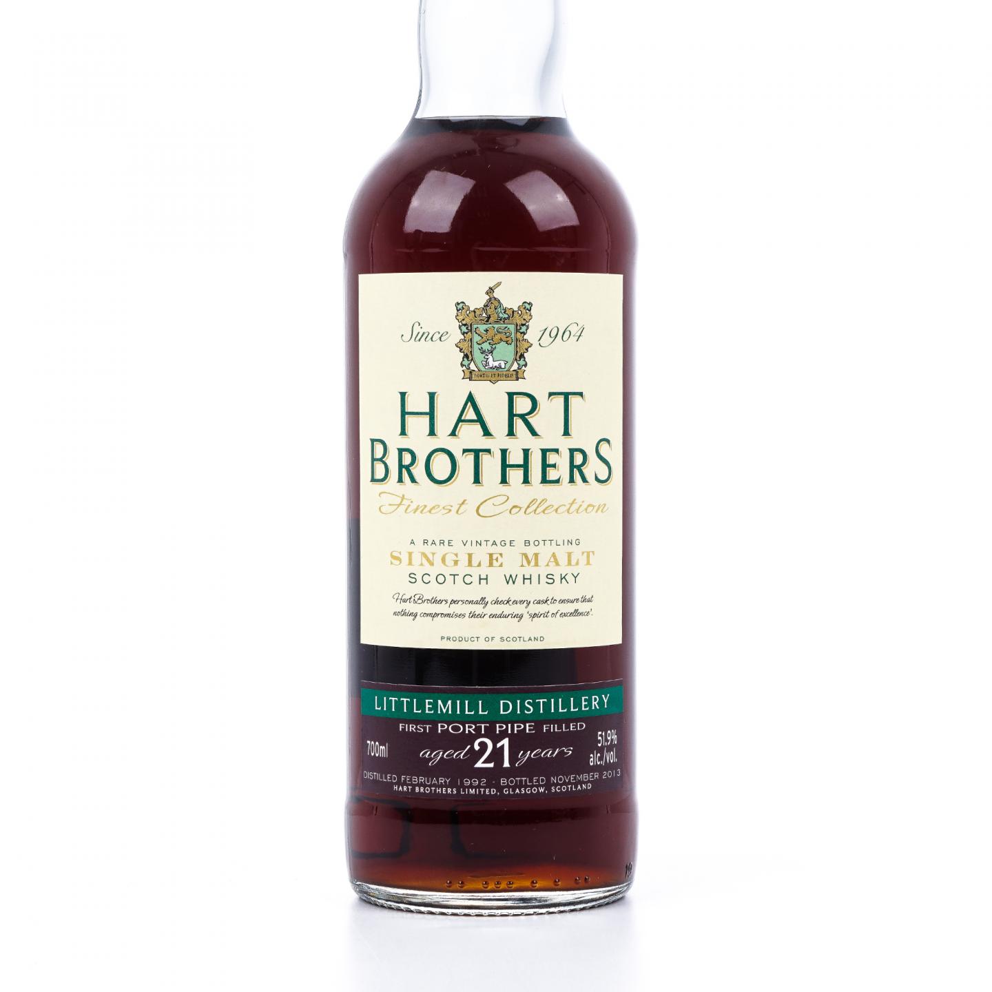 Littlemill 小磨坊 21年 1992-2013 Hart Brothers