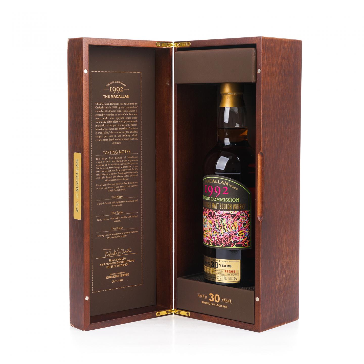 秘密斯佩塞 30年 1992-2023 Private Commission #11265 70cl