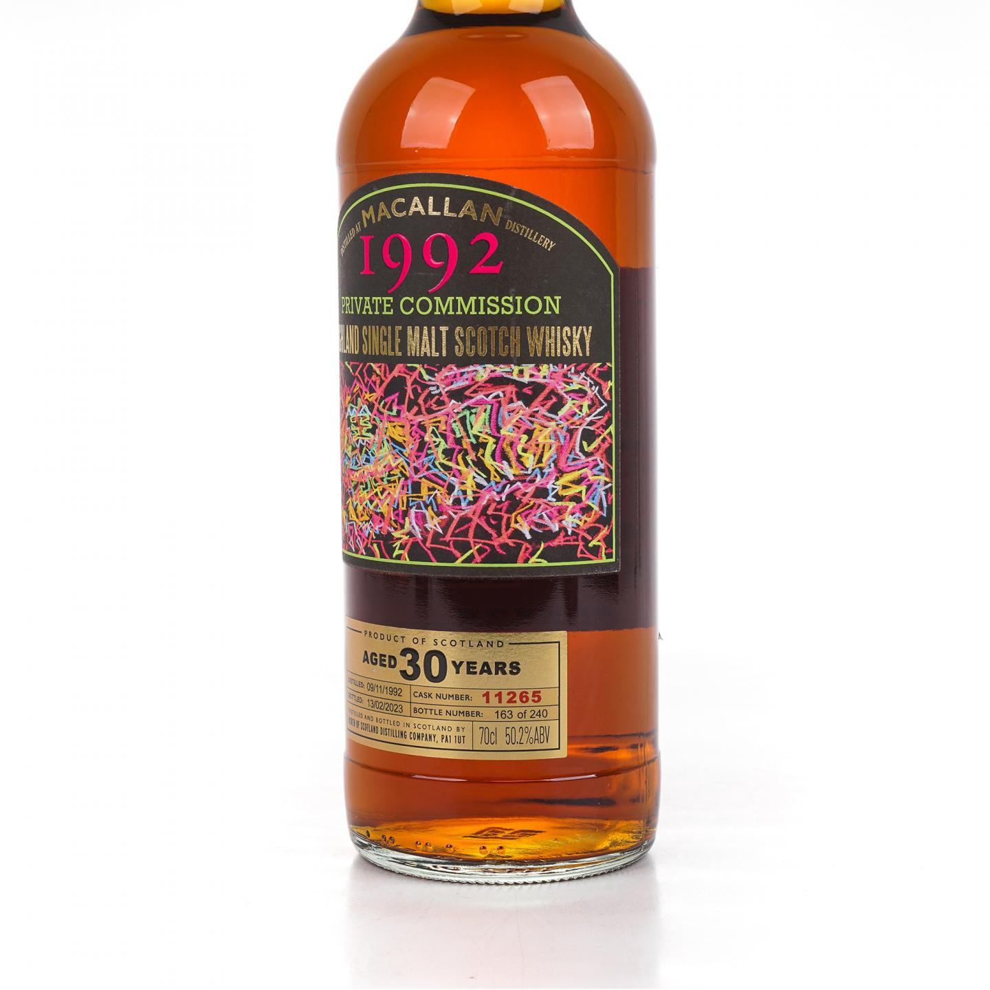 秘密斯佩塞 30年 1992-2023 Private Commission #11265 70cl