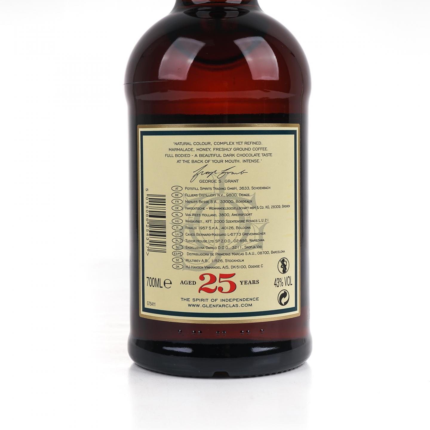 Glenfarclas 格兰花格 25年 圆筒 单麦