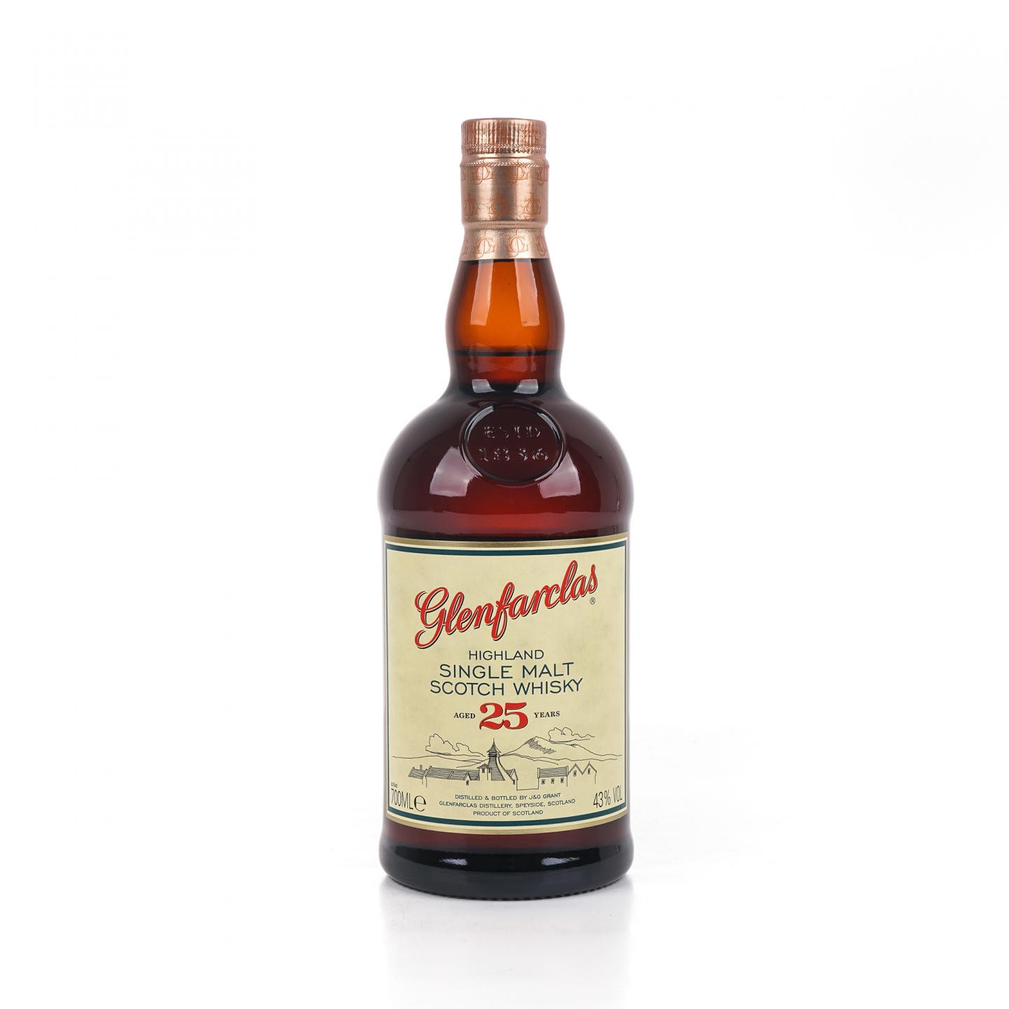 Glenfarclas 格兰花格 25年 圆筒 单麦 43%Vol.