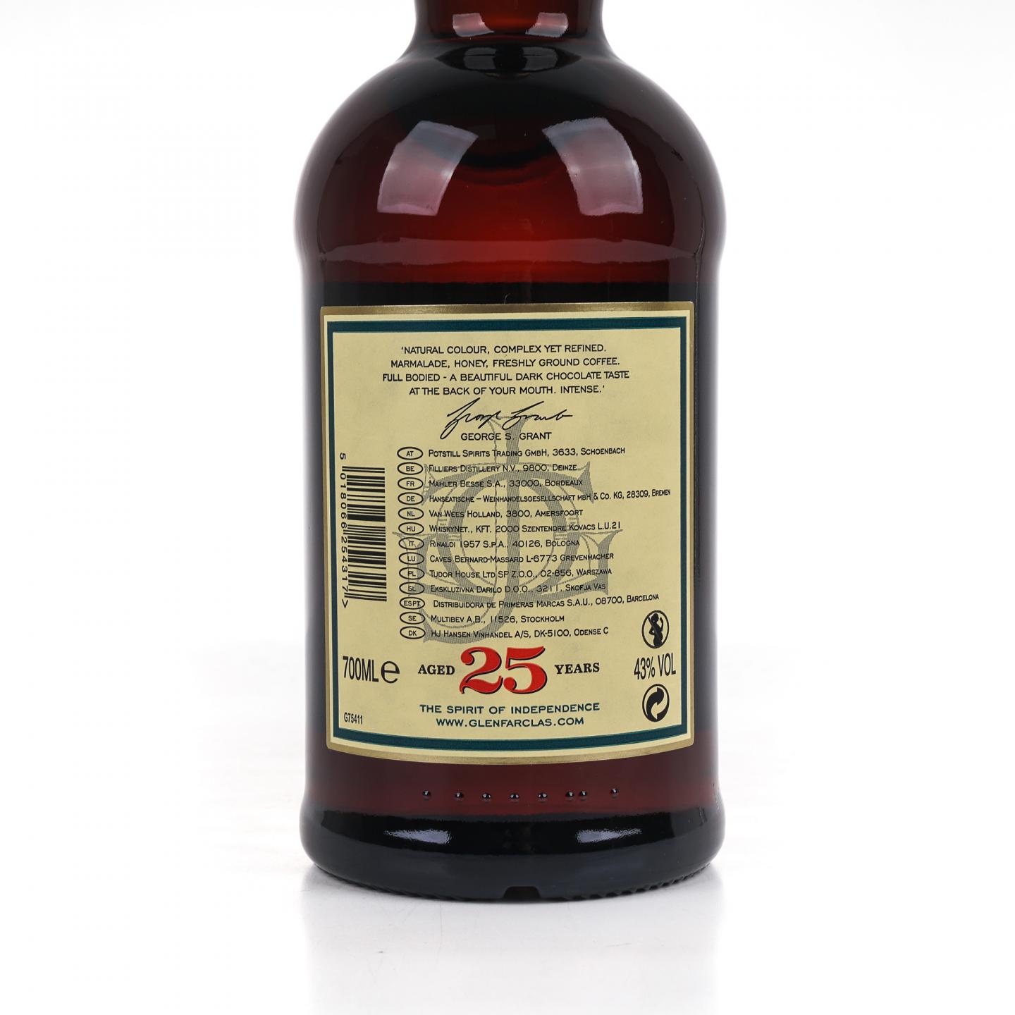 Glenfarclas 格兰花格 25年 圆筒 单麦 43%Vol.