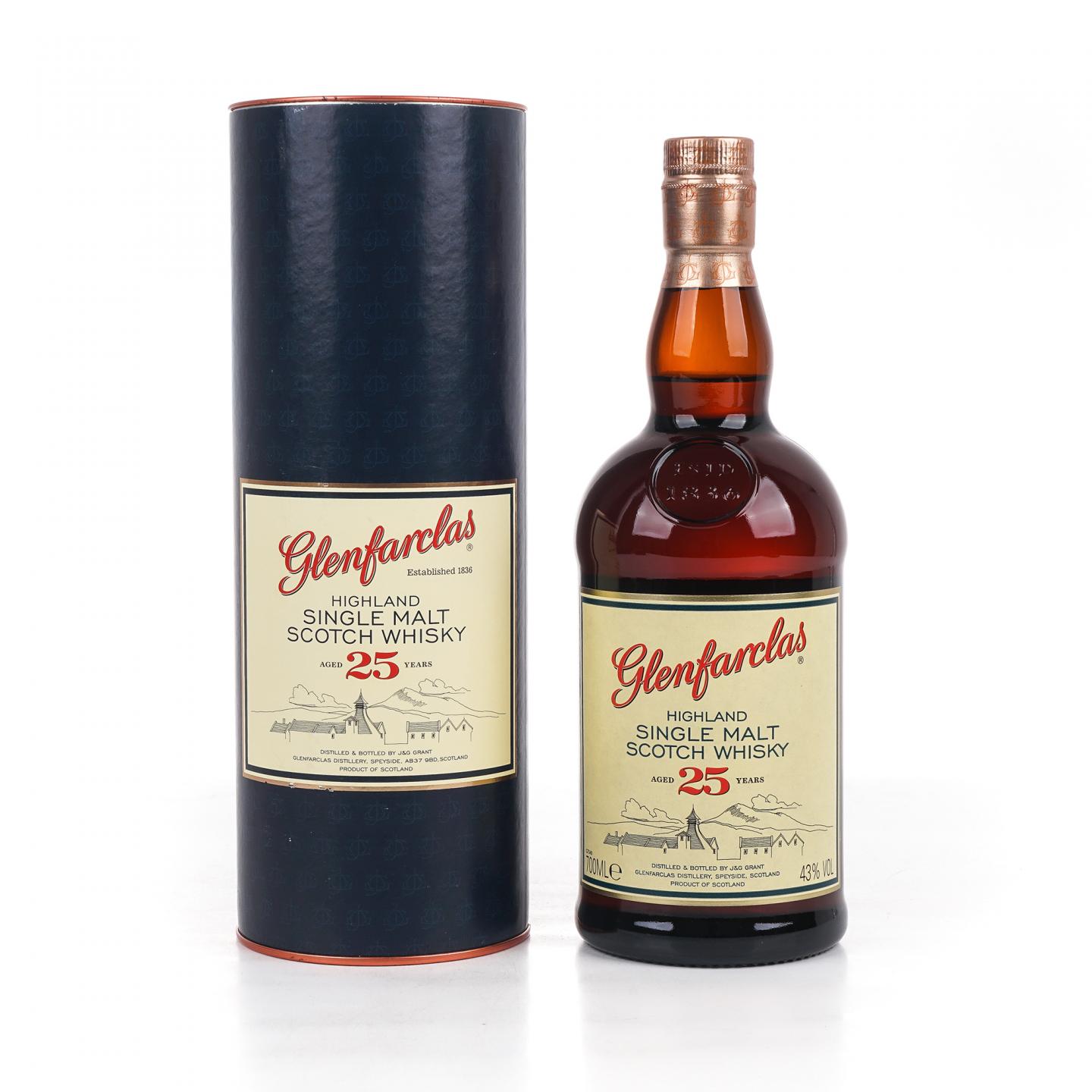 Glenfarclas 格兰花格 25年 圆筒 单麦 700ML