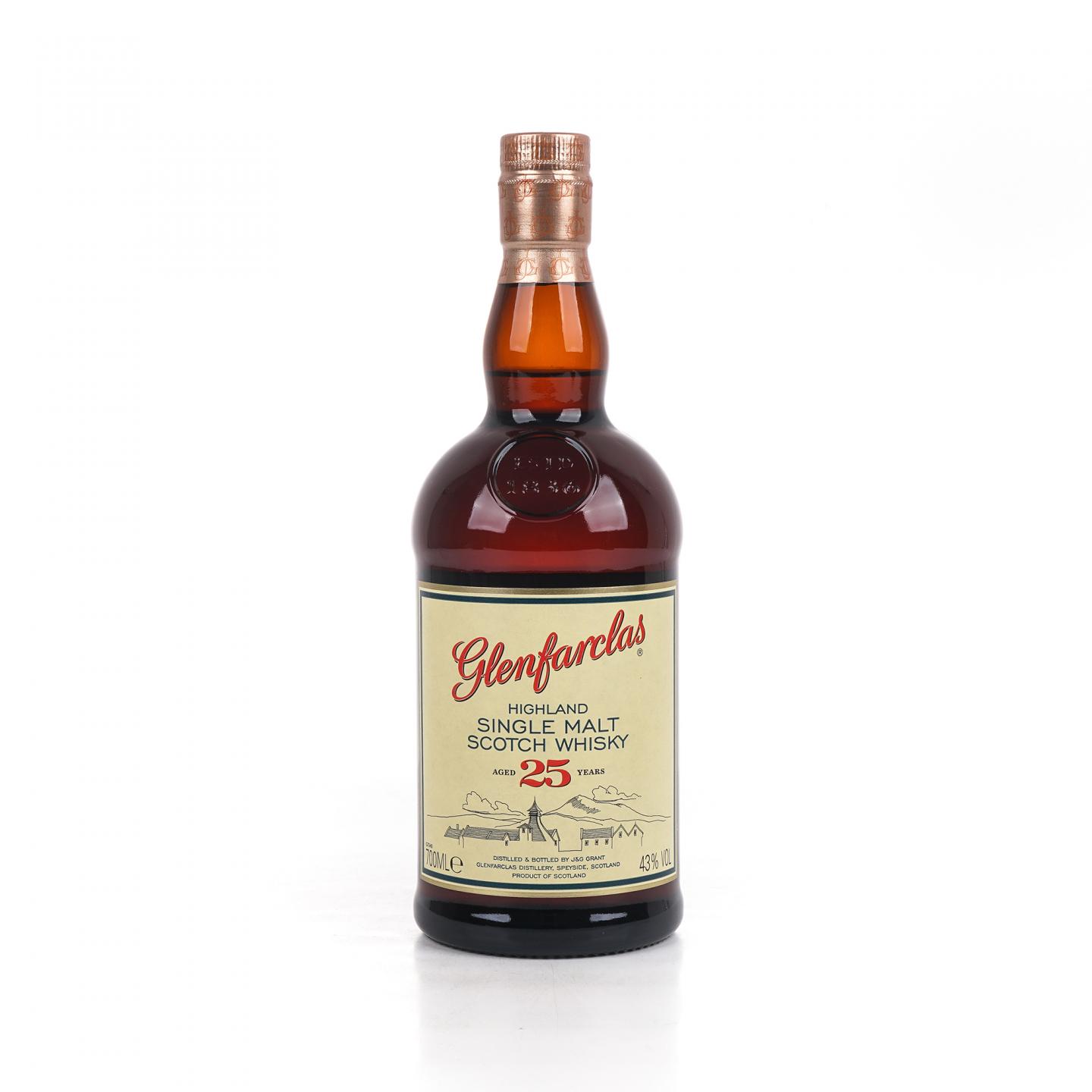 Glenfarclas 格兰花格 25年 圆筒 单麦 700ML