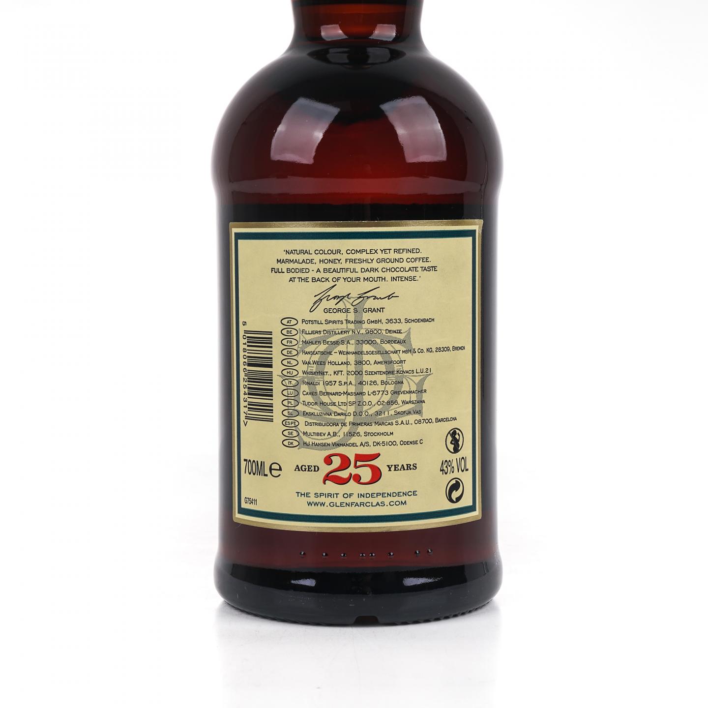 Glenfarclas 格兰花格 25年 圆筒 单一麦芽