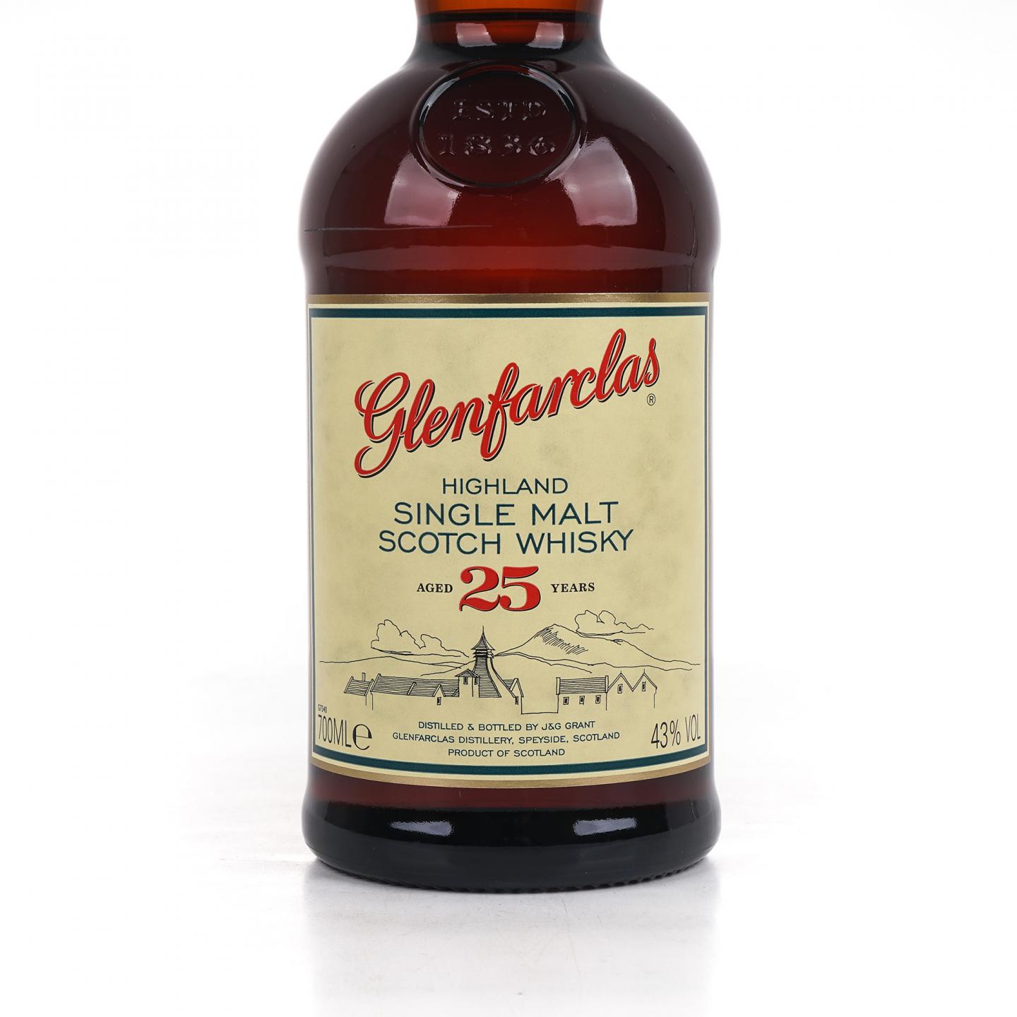 Glenfarclas 格兰花格 25年 圆筒 单一麦芽 43%