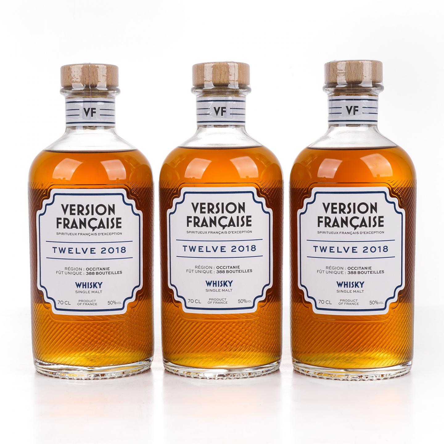 Version Française 2018-2025 法国威士忌 6瓶组