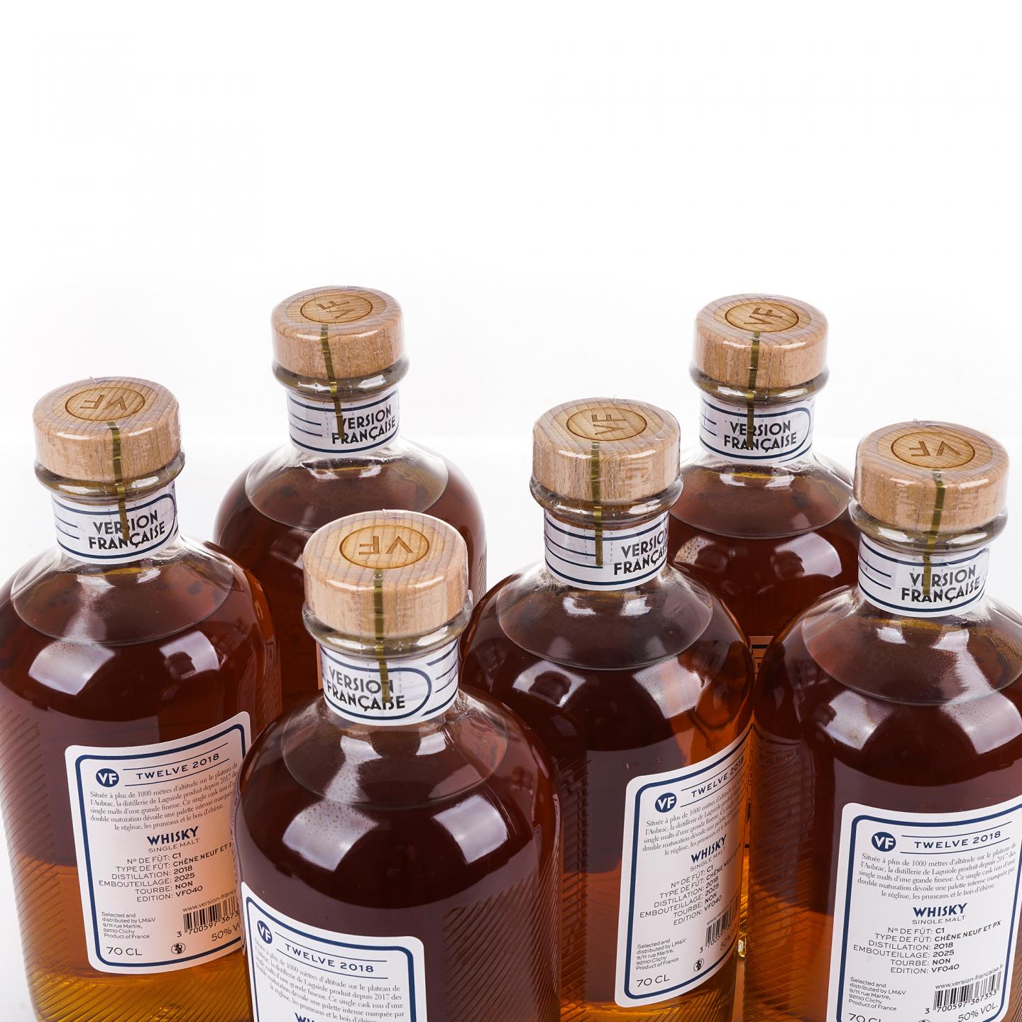 Version Française 2018-2025 法国威士忌 6瓶组