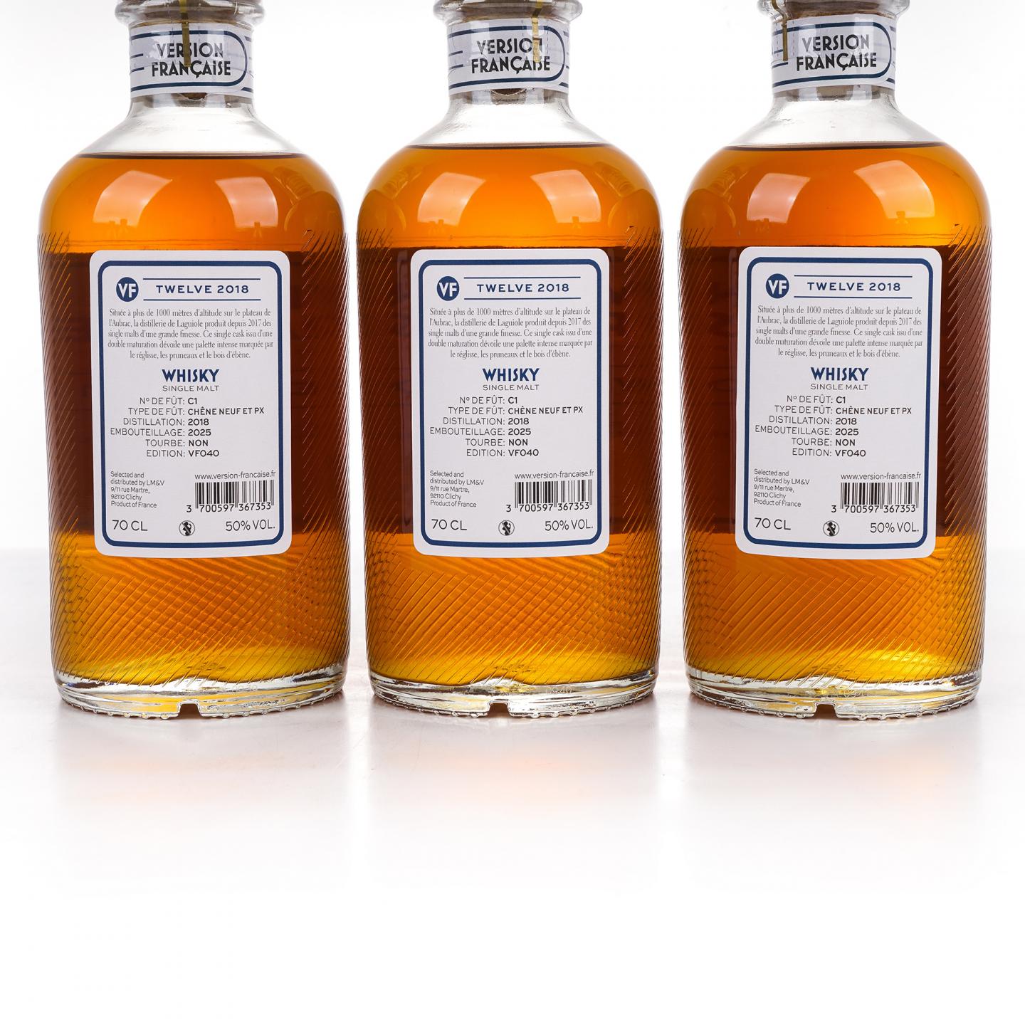 Version Française 2018-2025 法国威士忌 6瓶组