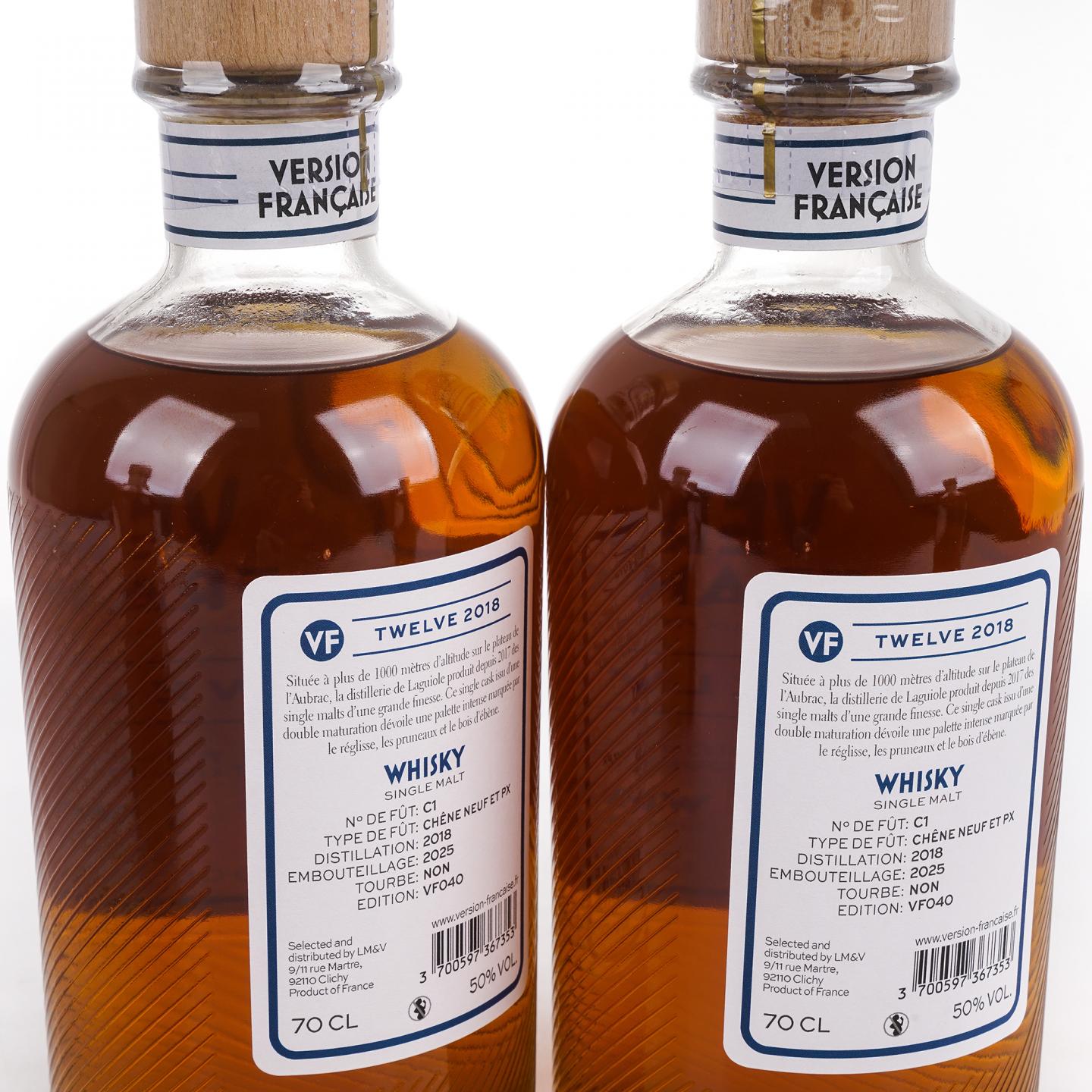 Version Française 2018-2025 法国威士忌 6瓶组