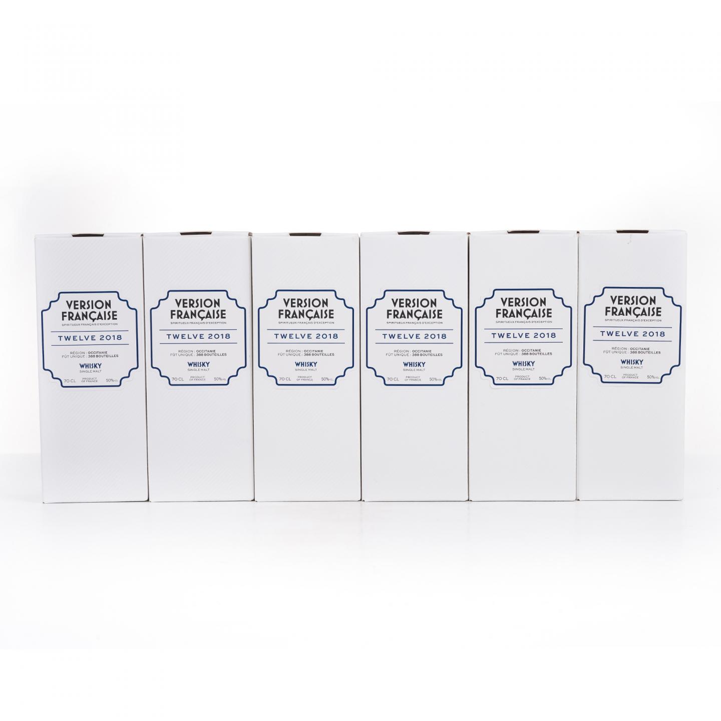 Version Française 2018-2025 法国威士忌 6瓶组