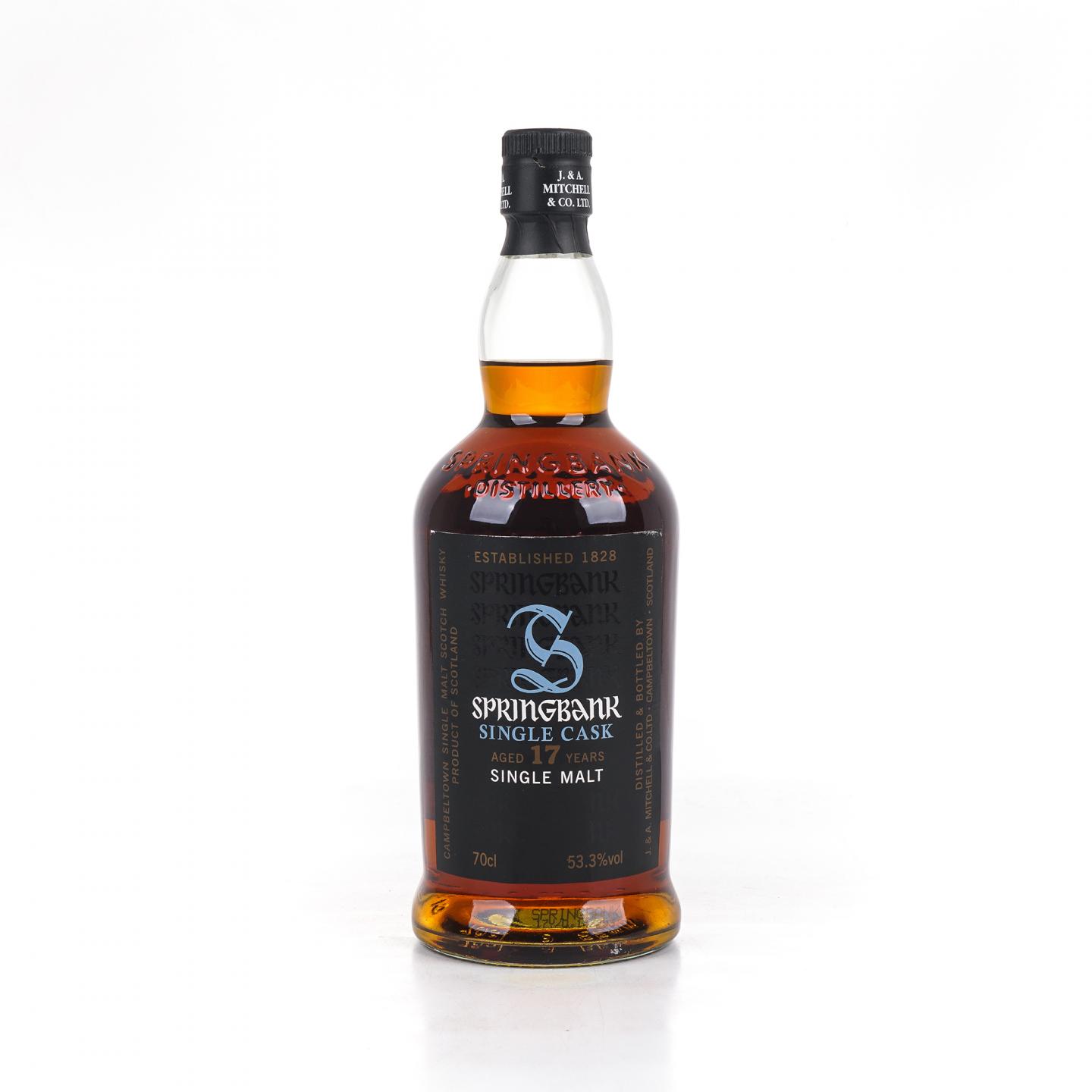 Springbank 云顶 17年 1996-2014 雪莉单桶