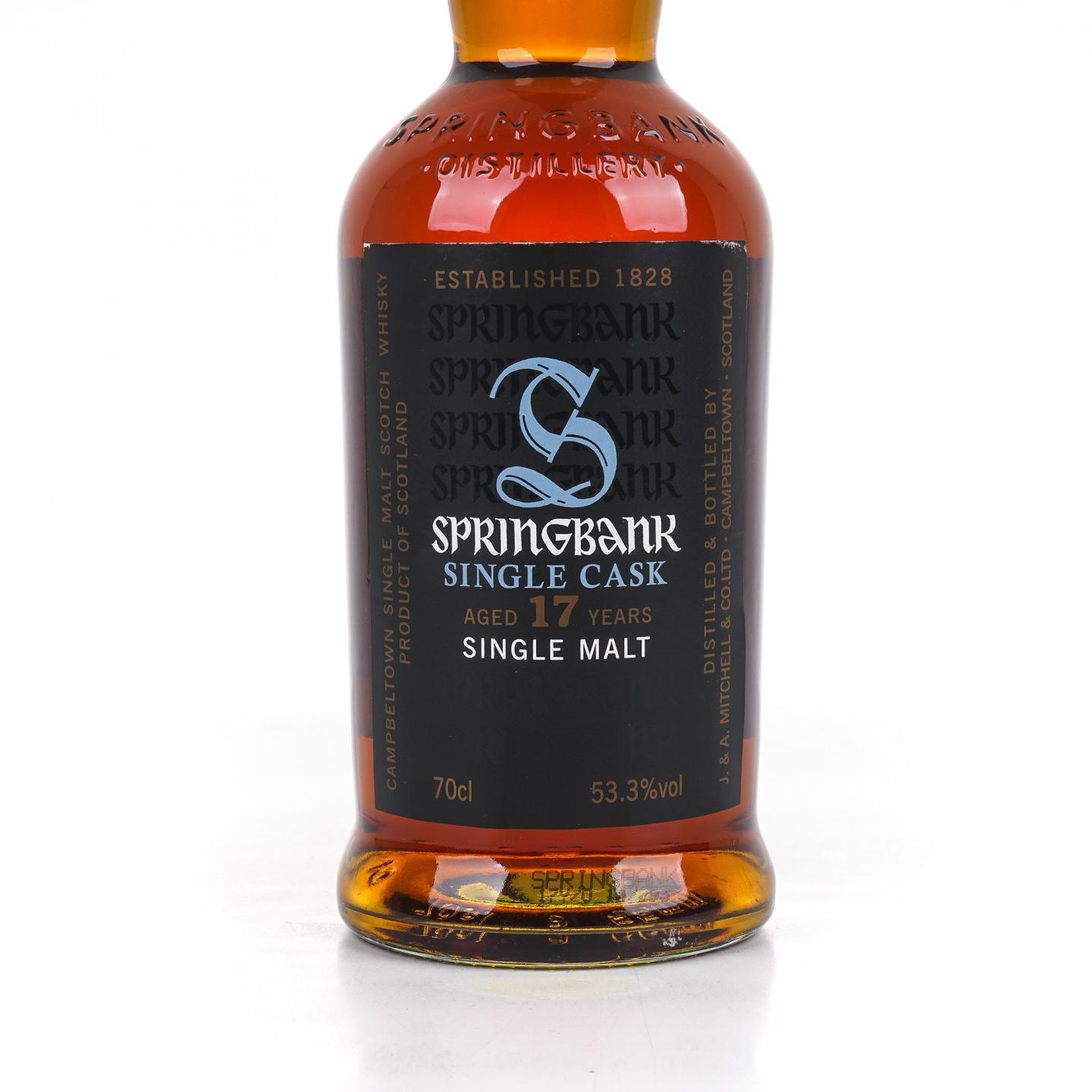 Springbank 云顶 17年 1996-2014 雪莉单桶