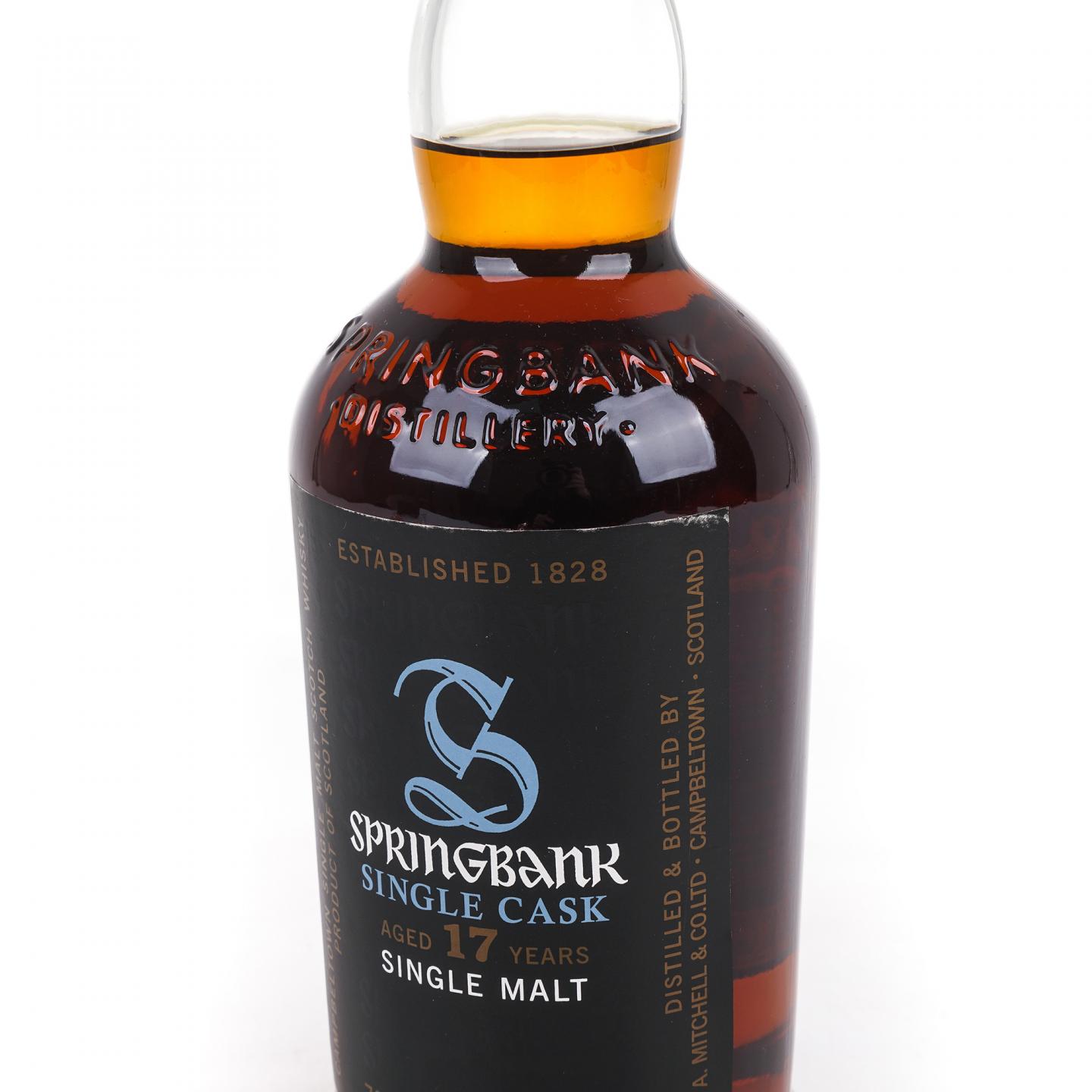 Springbank 云顶 17年 1996-2014 雪莉单桶