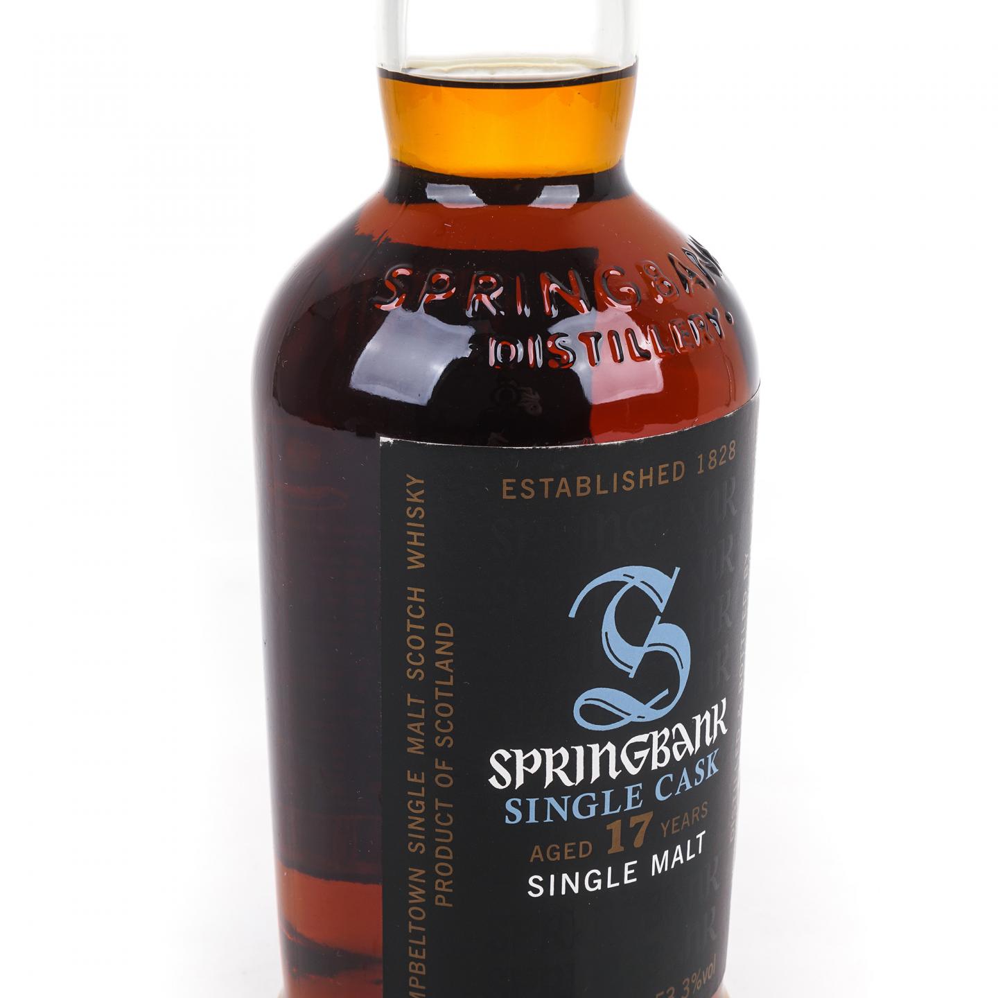 Springbank 云顶 17年 1996-2014 雪莉单桶