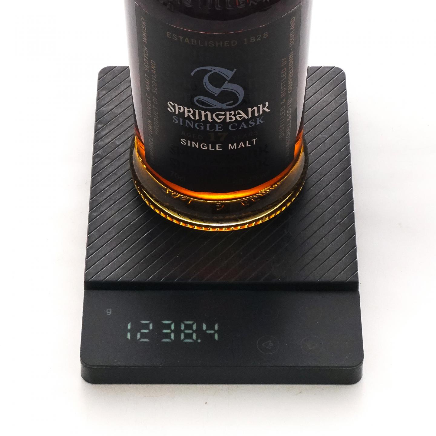 Springbank 云顶 17年 1996-2014 雪莉单桶